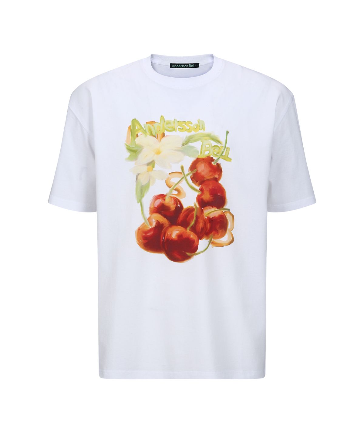 앤더슨벨(ADSB ANDERSSON BELL) (에센셜) 유니섹스 프루츠 티셔츠  atb1407u(WHITE)