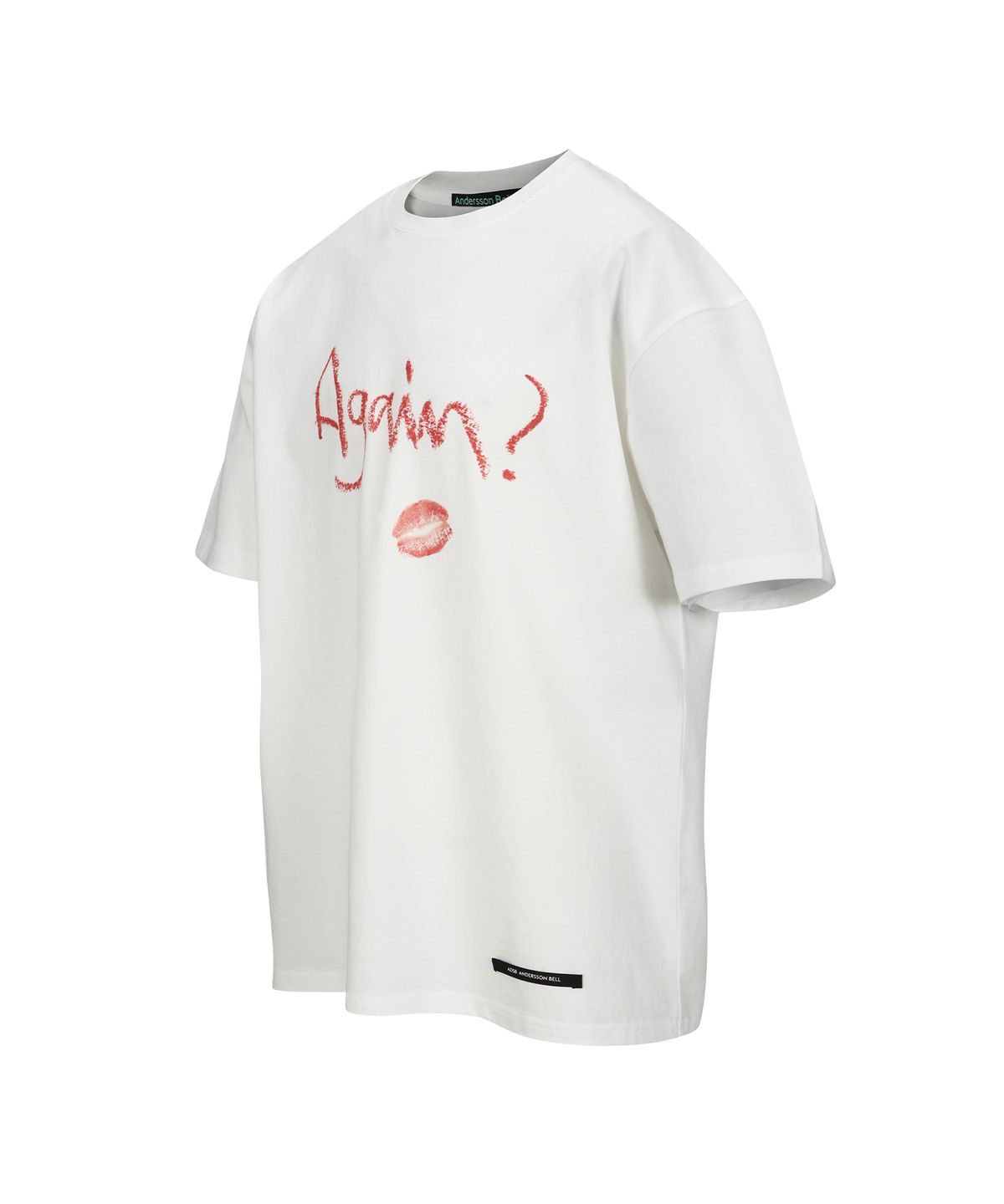 앤더슨벨(ADSB ANDERSSON BELL) (에센셜) 유니섹스 어게인 립 티셔츠 atb1406u(WHITE)