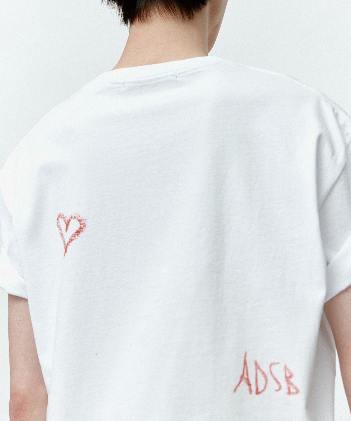 앤더슨벨(ADSB ANDERSSON BELL) (에센셜) 유니섹스 어게인 립 티셔츠 atb1406u(WHITE)