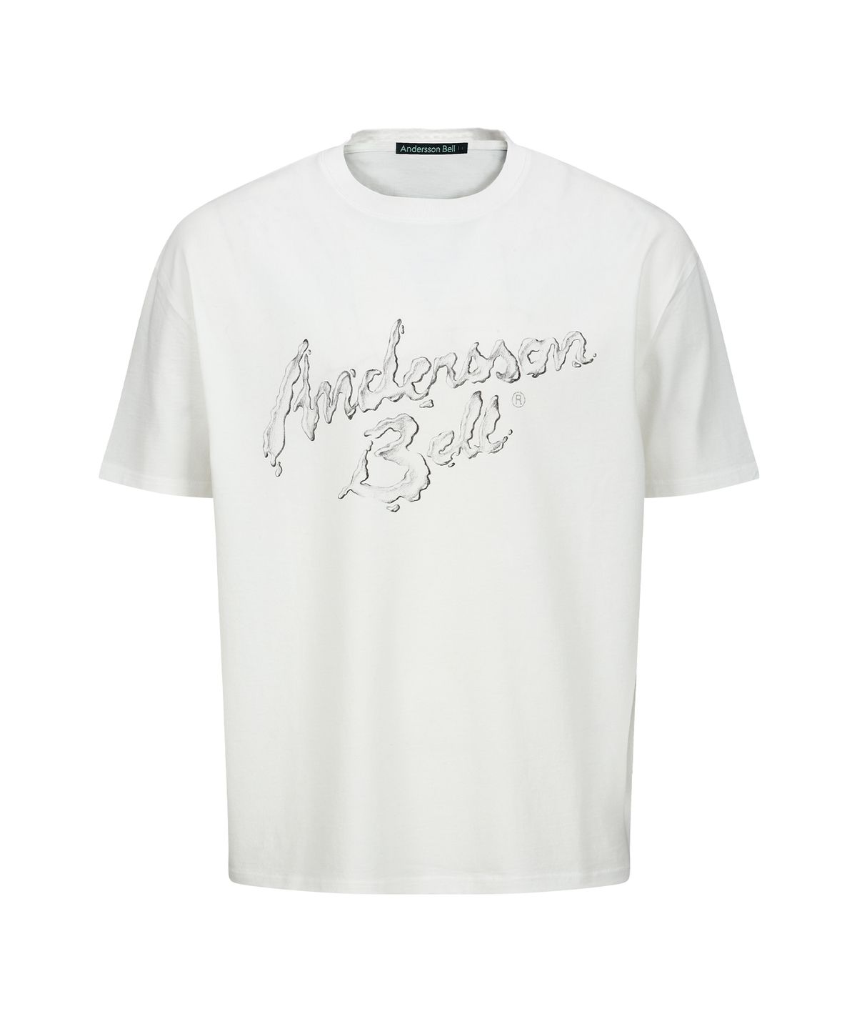 앤더슨벨(ADSB ANDERSSON BELL) (에센셜) 유니섹스 리퀴드 로고 티셔츠  atb1405u(WHITE)