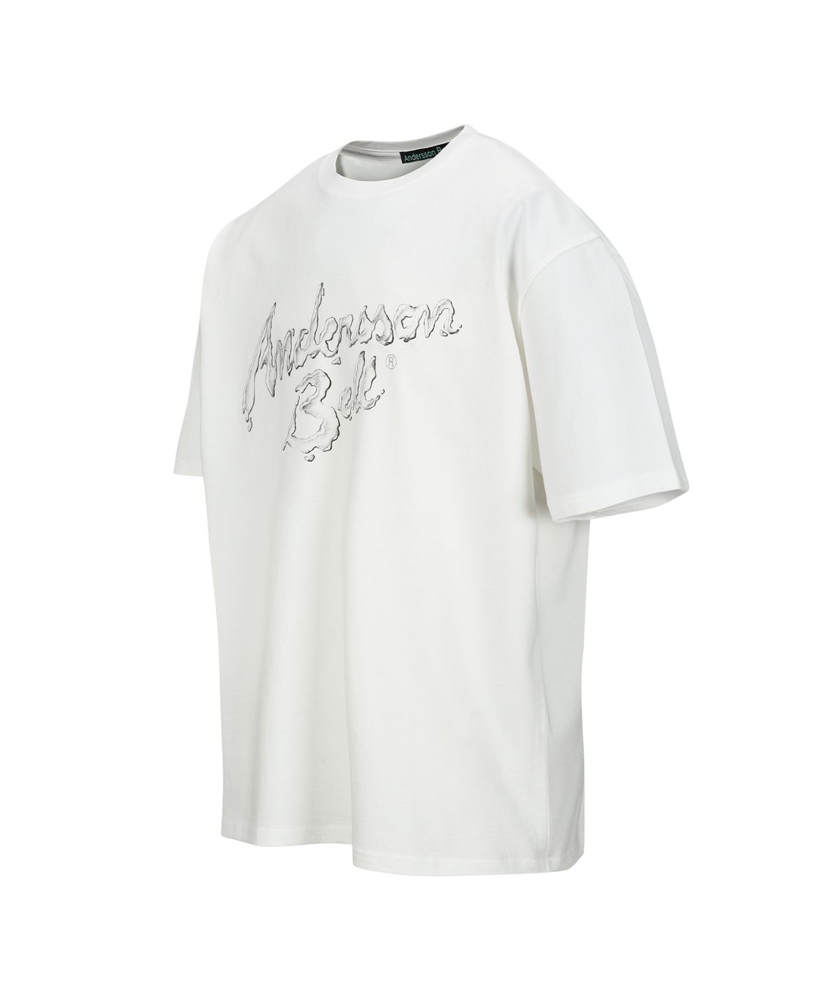 앤더슨벨(ADSB ANDERSSON BELL) (에센셜) 유니섹스 리퀴드 로고 티셔츠  atb1405u(WHITE)