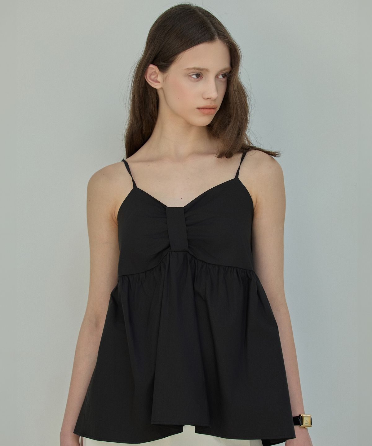 엘리오티(ELLIOTI) Moonlight Sleeveless Blouse_2Color