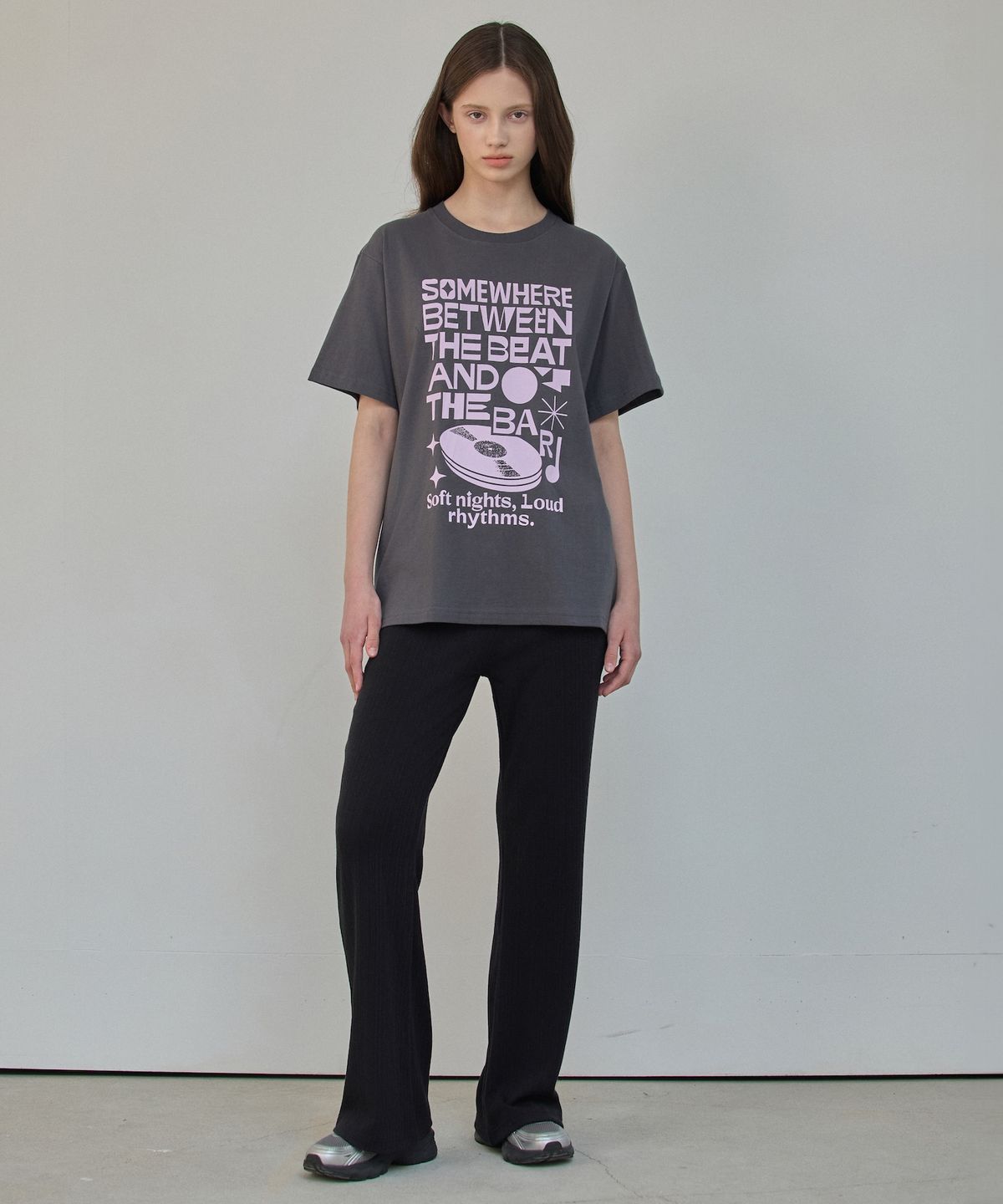 엘리오티(ELLIOTI) Rib Flare Banding Pants_2Color