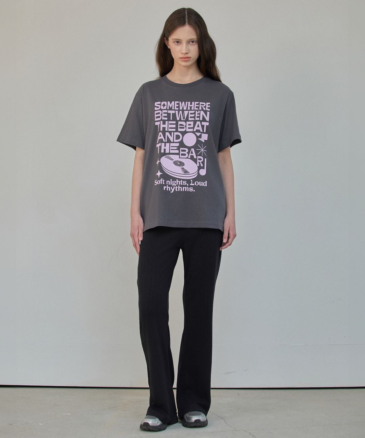 엘리오티(ELLIOTI) Rib Flare Banding Pants_2Color