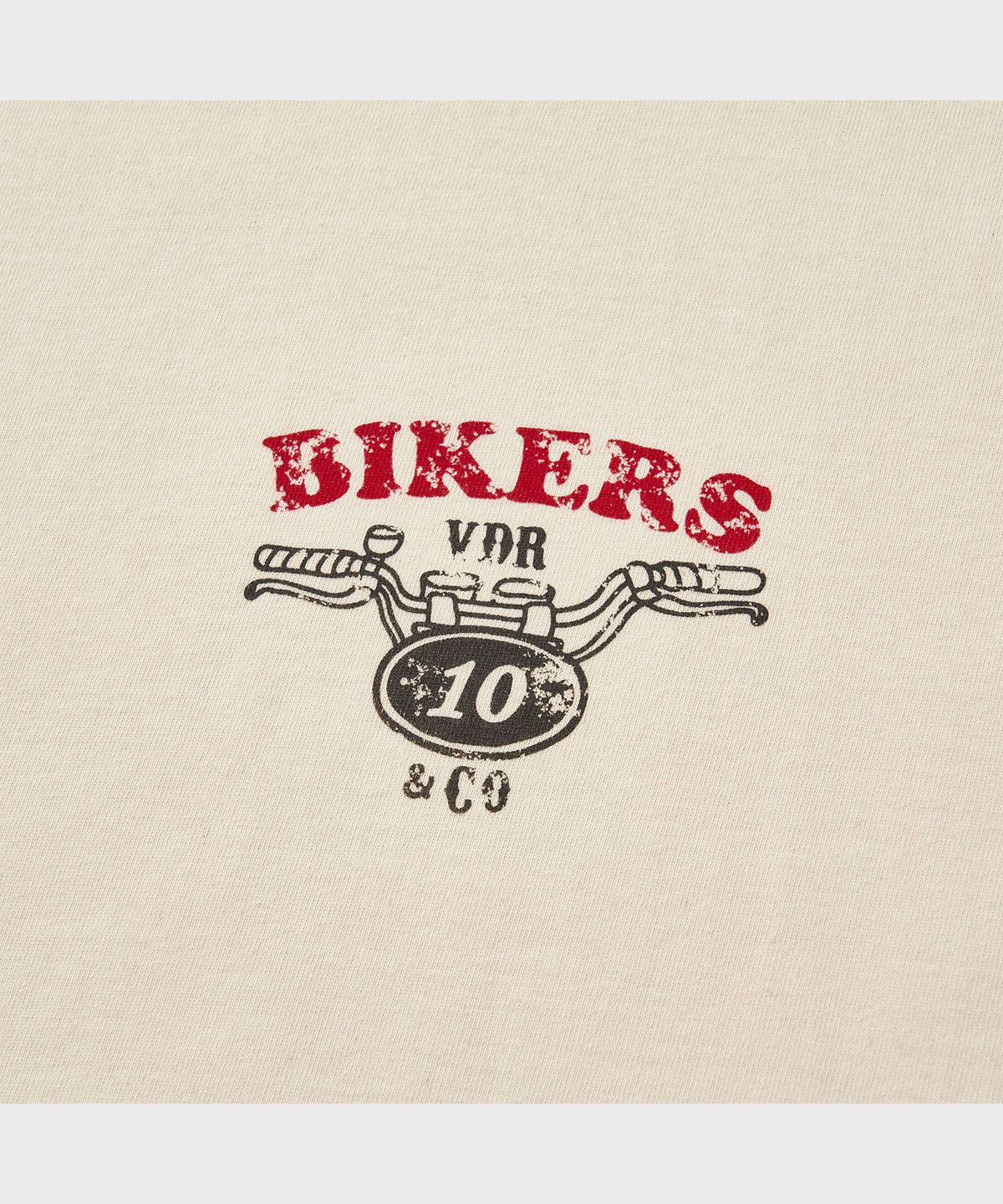 비디알(VDR) BIKERS T-SHIRT [Vanilla]