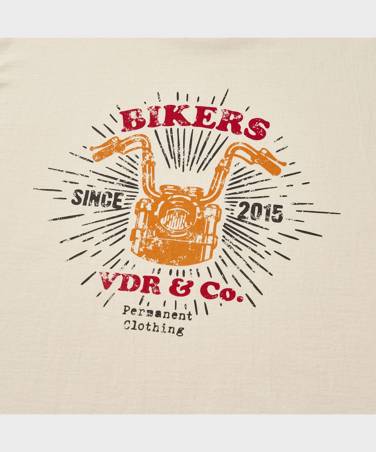 비디알(VDR) BIKERS T-SHIRT [Vanilla]