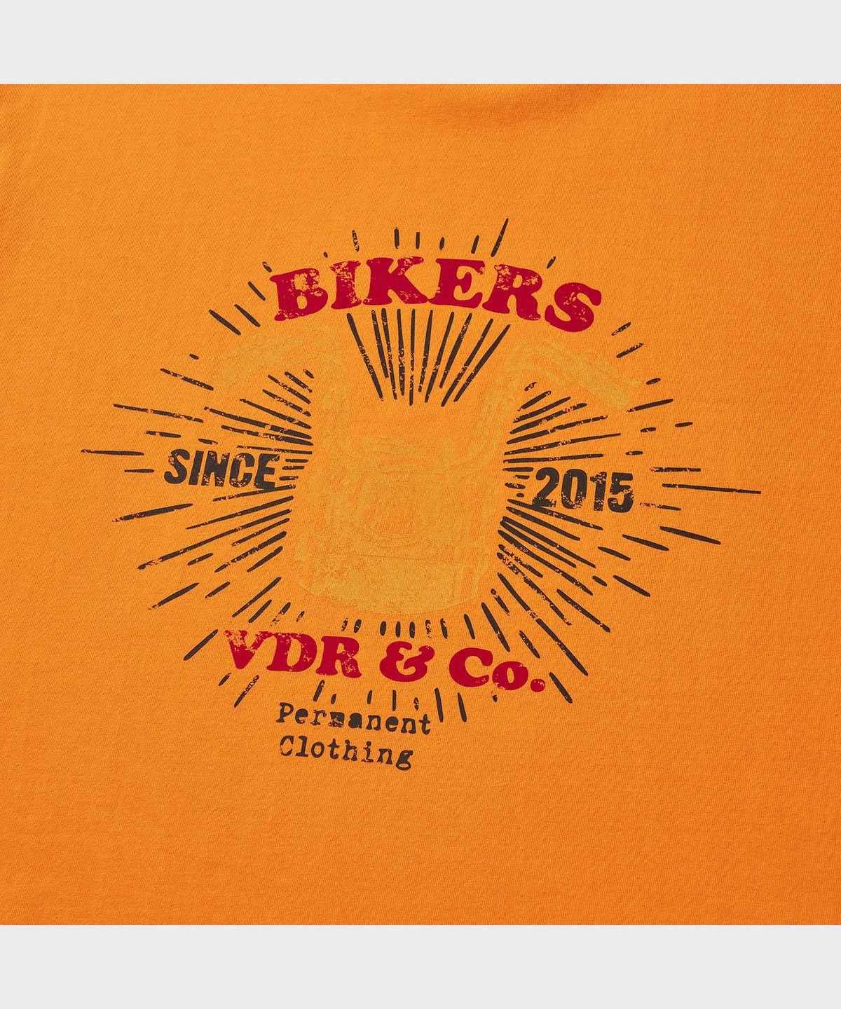 비디알(VDR) BIKERS T-SHIRT [Flame Orange]