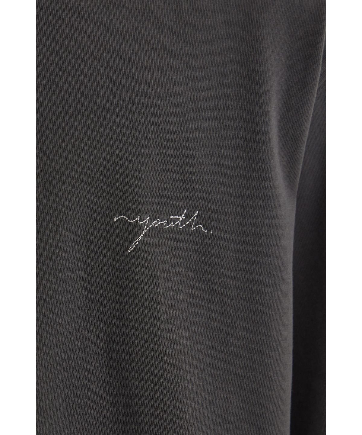 유스(YOUTH) H/S Logo T-Shirt - Charcoal Grey