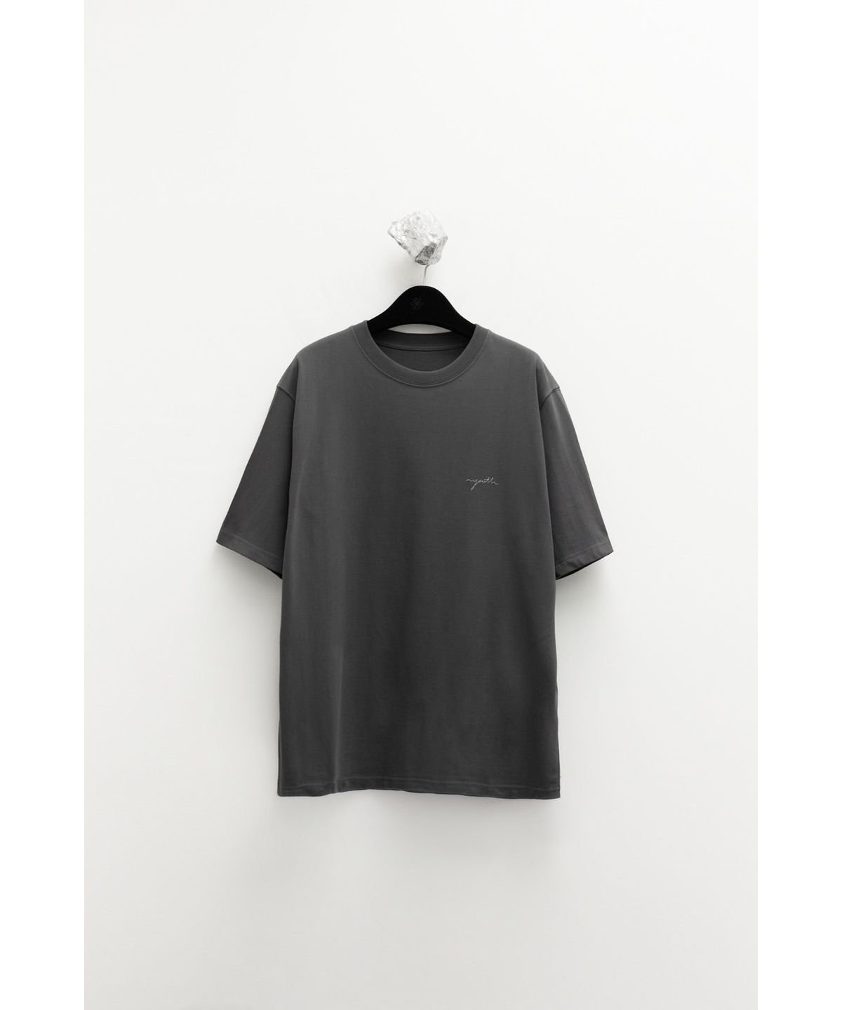 유스(YOUTH) H/S Logo T-Shirt - Charcoal Grey