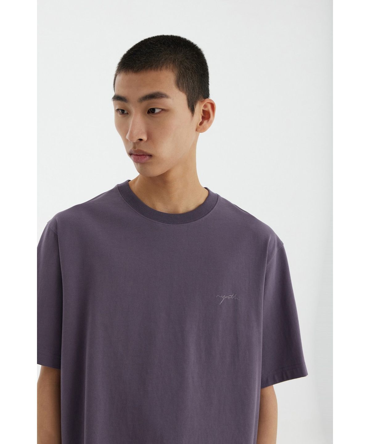 유스(YOUTH) H/S Logo T-Shirt - Purple