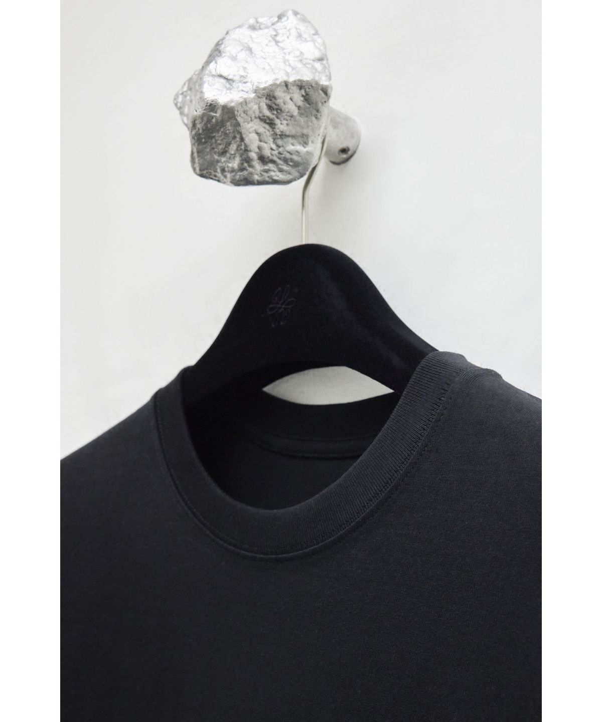 유스(YOUTH) Printing Panel T-Shirt - Black