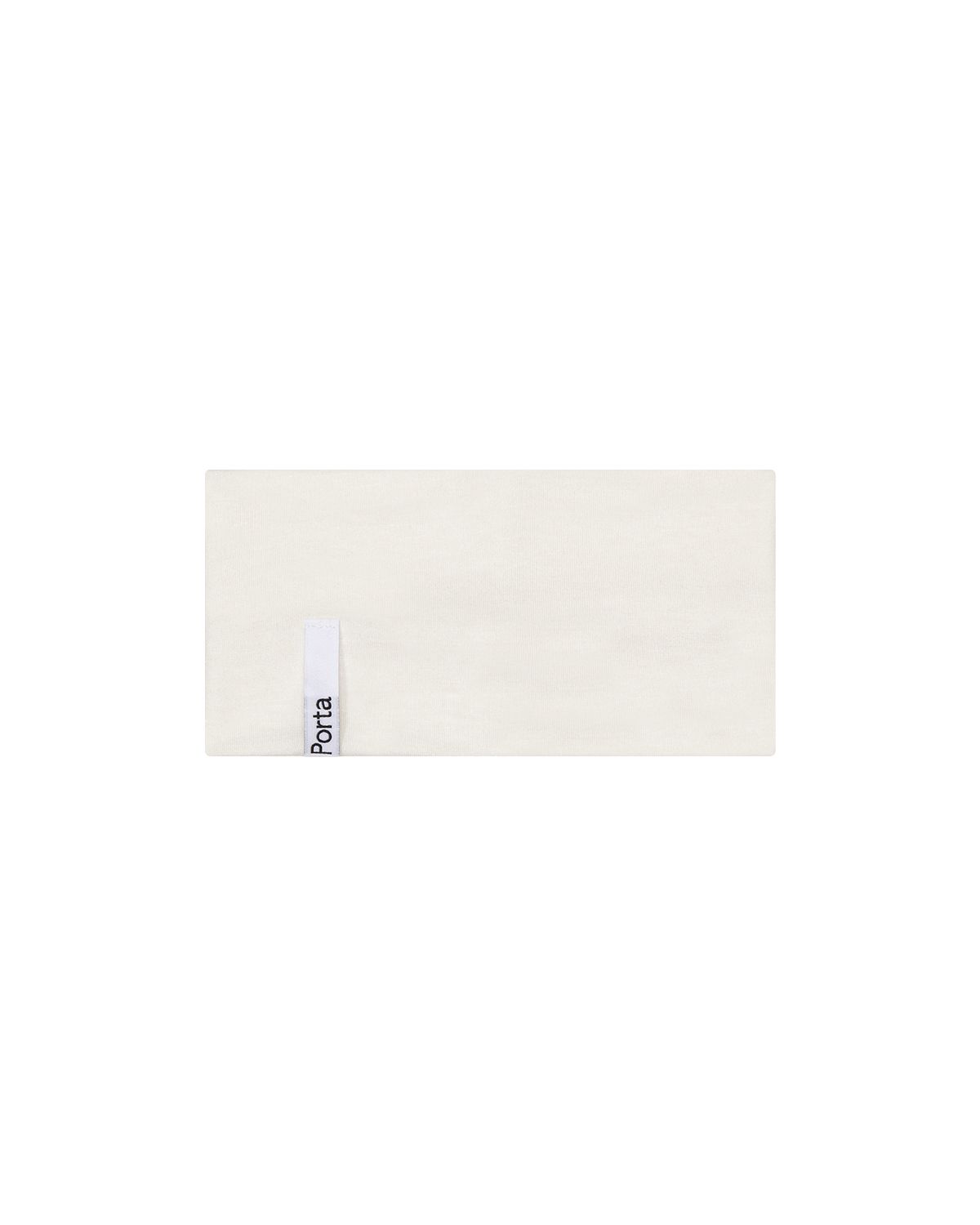 더포르타(THEPORTA) ESSENTIAL LOGO HAIR BAND, WHITE