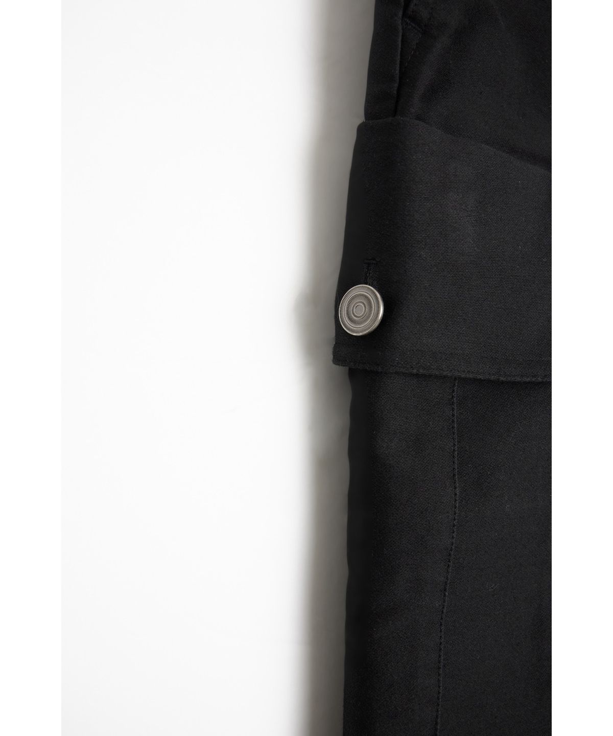 유스(YOUTH) Moleskin Cargo Half Pants - Black