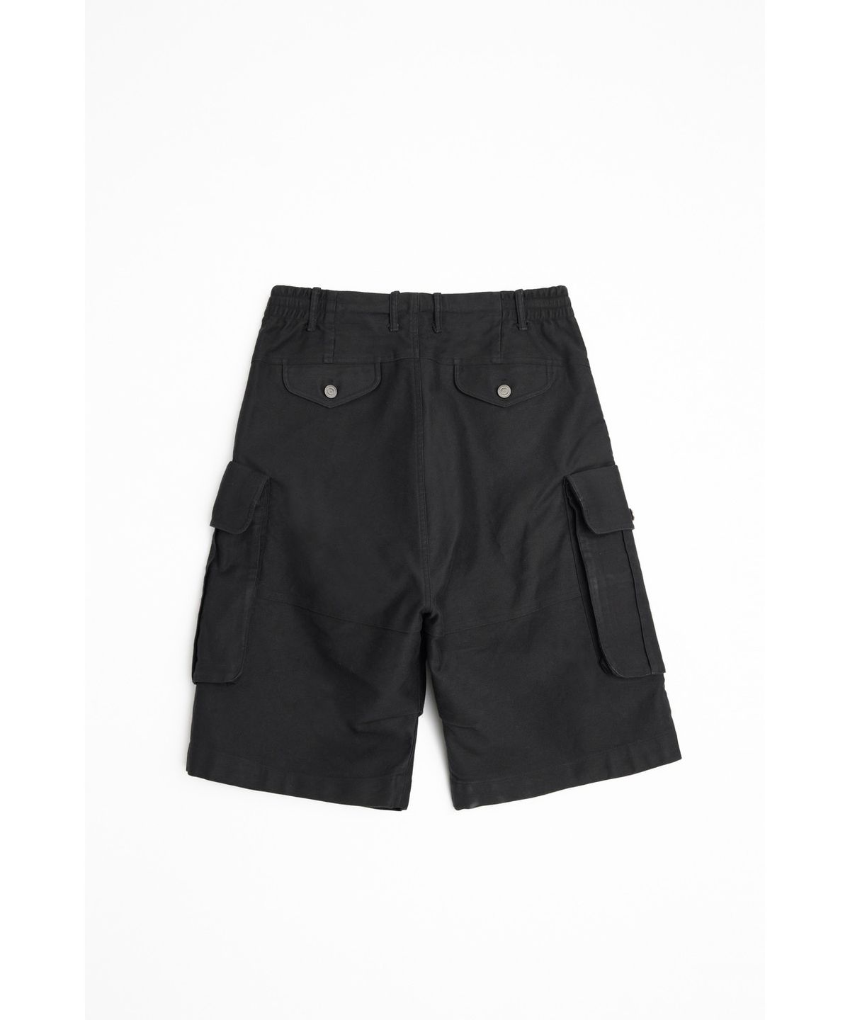유스(YOUTH) Moleskin Cargo Half Pants - Black