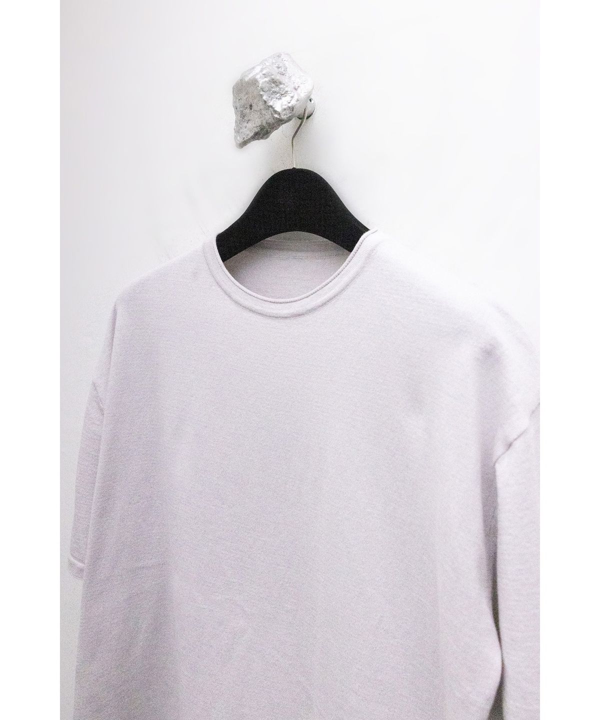 유스(YOUTH) Knit H/S T-shirt - Light Grey