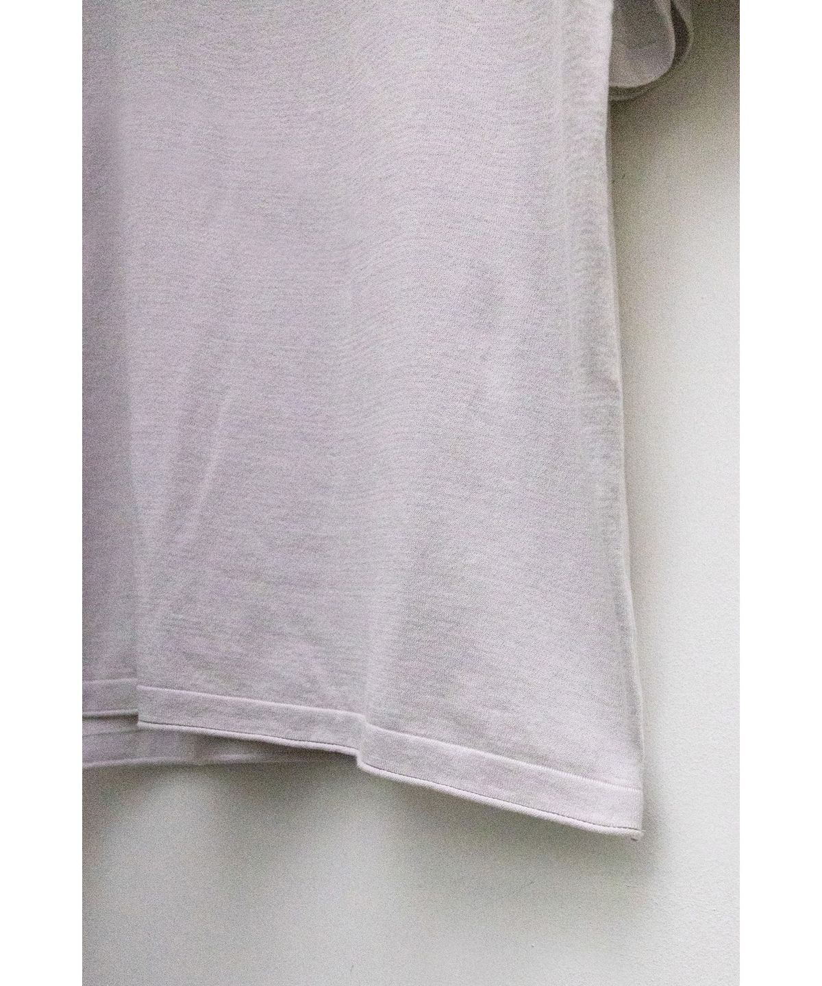 유스(YOUTH) Knit H/S T-shirt - Light Grey