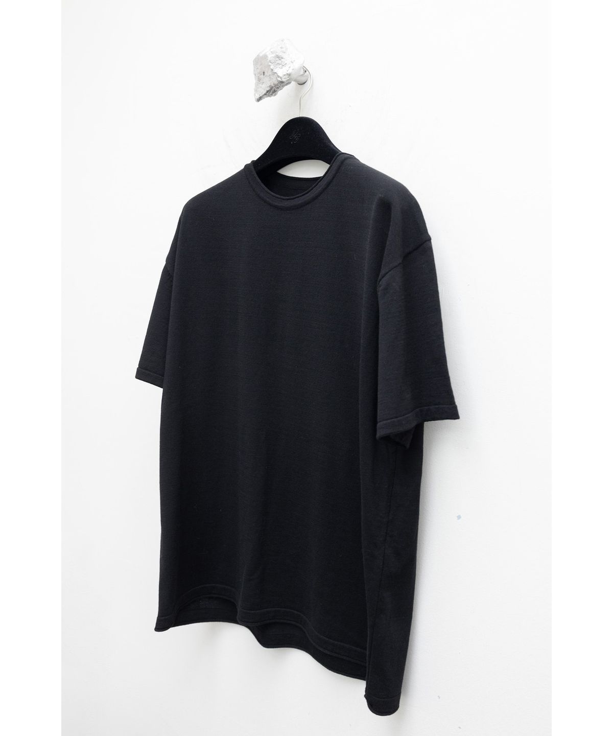 유스(YOUTH) Knit H/S T-shirt - Black