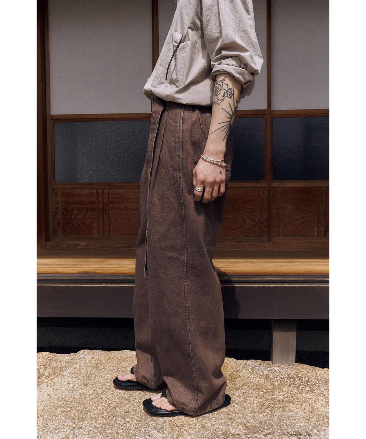 유스(YOUTH) Geta Flip-flop - Black