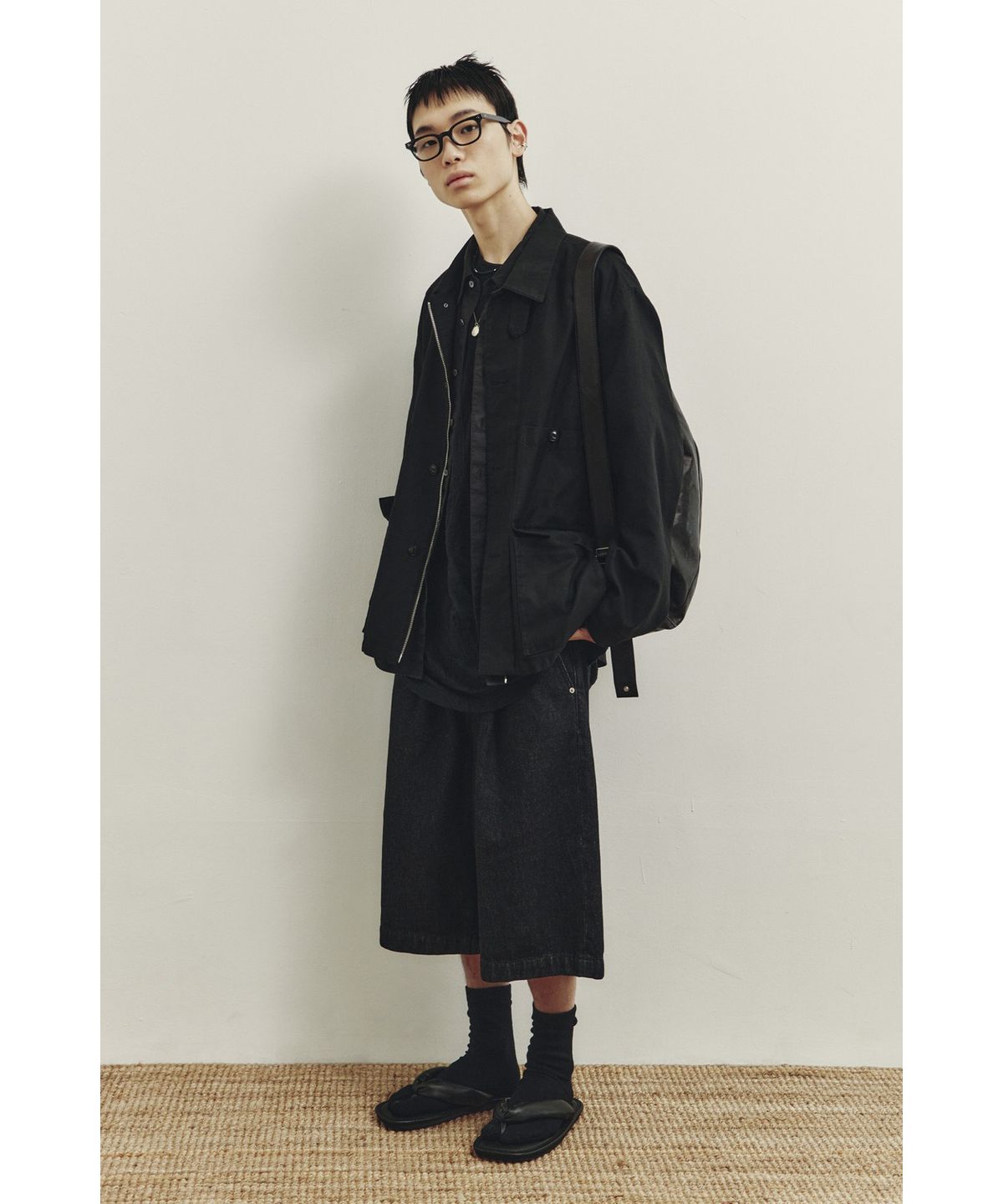 유스(YOUTH) Geta Flip-flop - Black