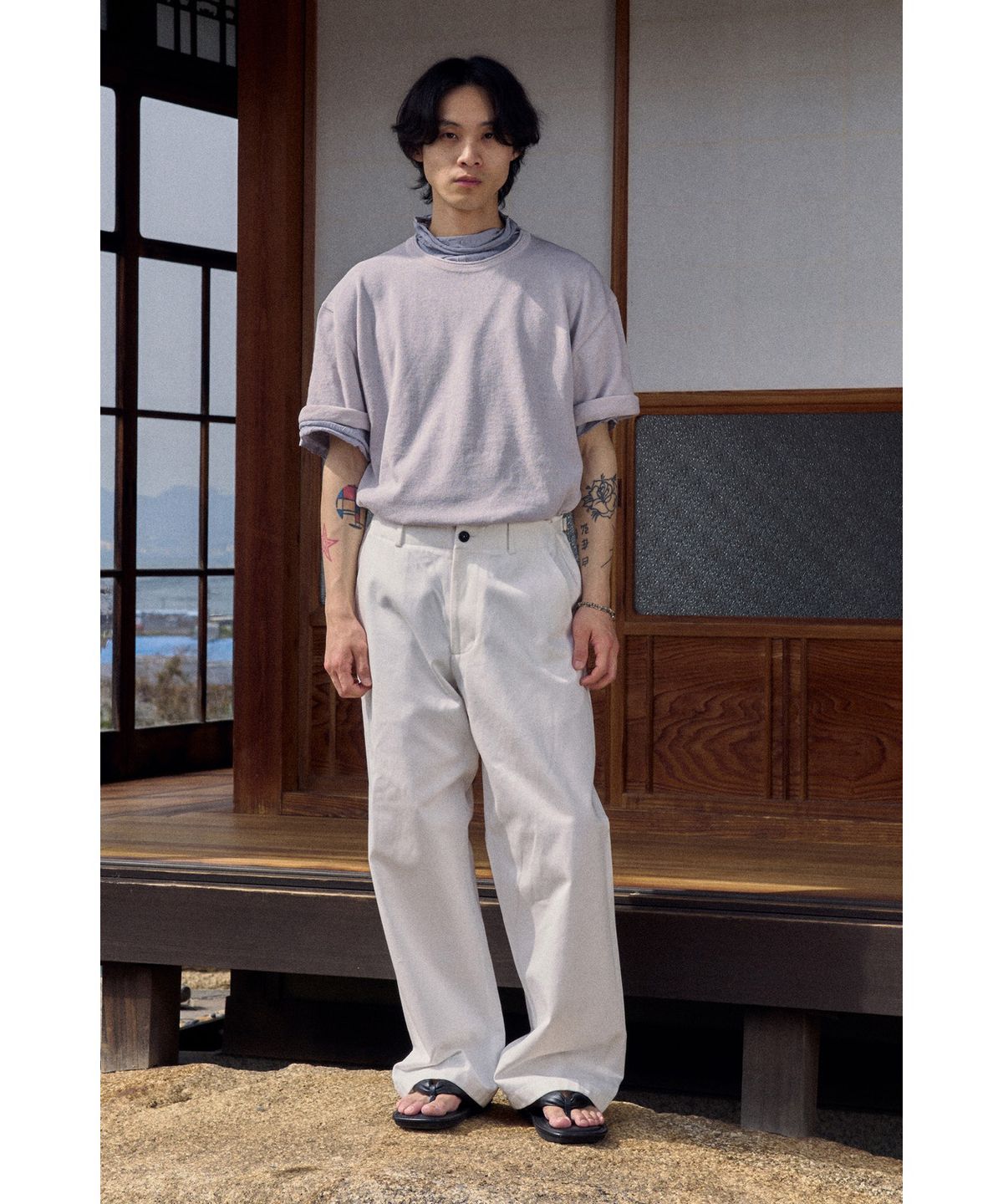 유스(YOUTH) Geta Flip-flop - Black