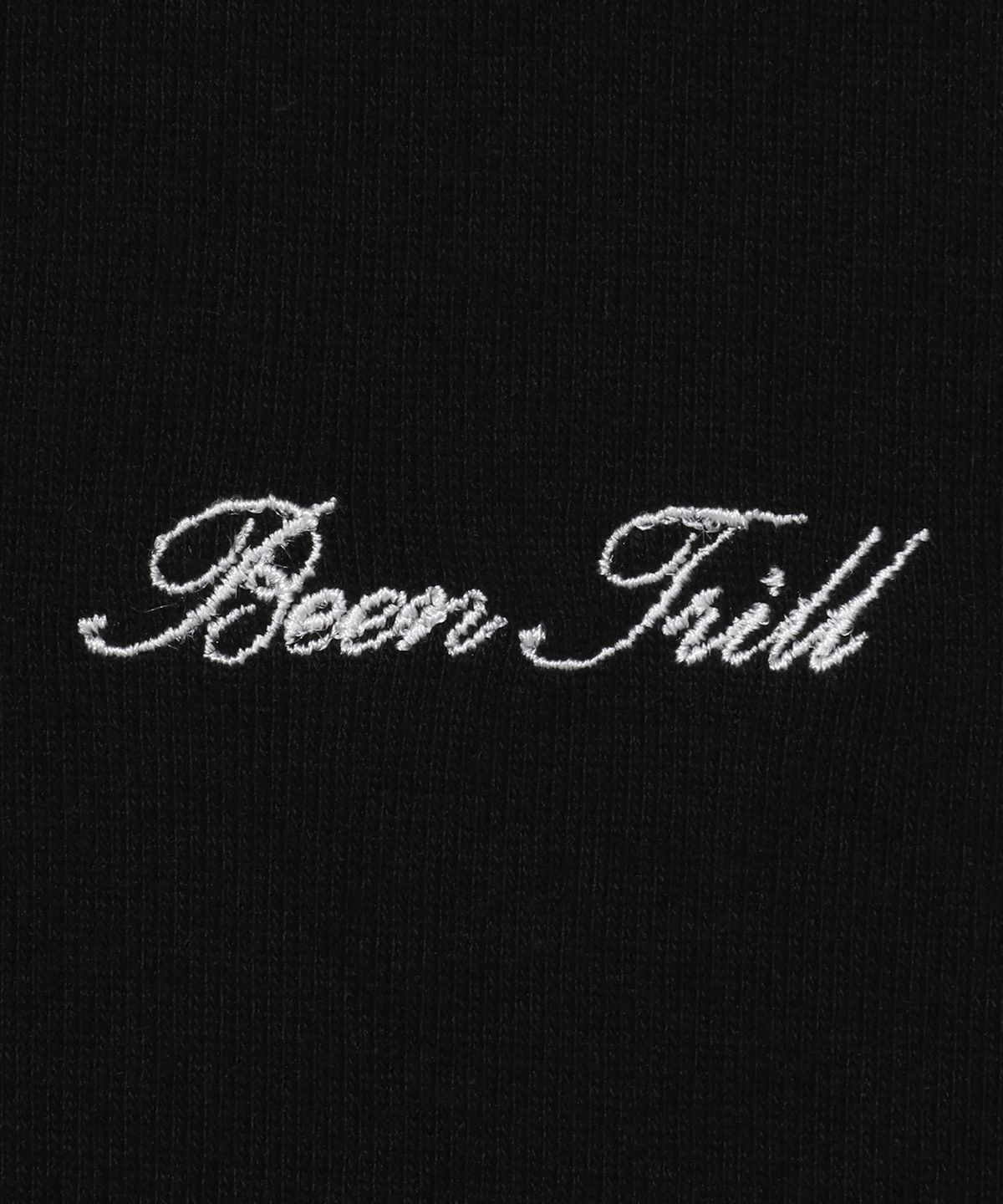 빈트릴 뉴욕(BEENTRILL NEWYORK) 우먼즈 커시브 티셔츠(블랙)