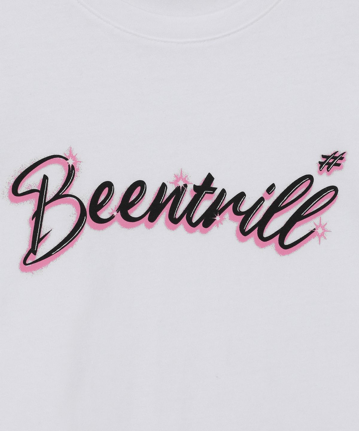 빈트릴 뉴욕(BEENTRILL NEWYORK) 우먼즈 하이틴 티셔츠(화이트)