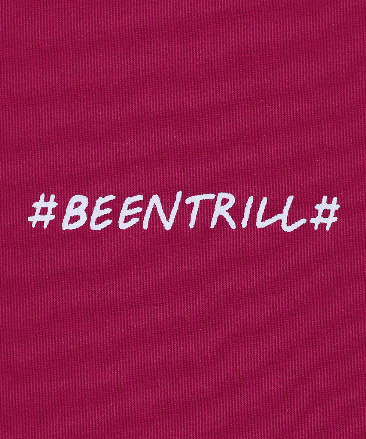 빈트릴(BEENTRILL) 데이지 해시태그 티셔츠(핑크)