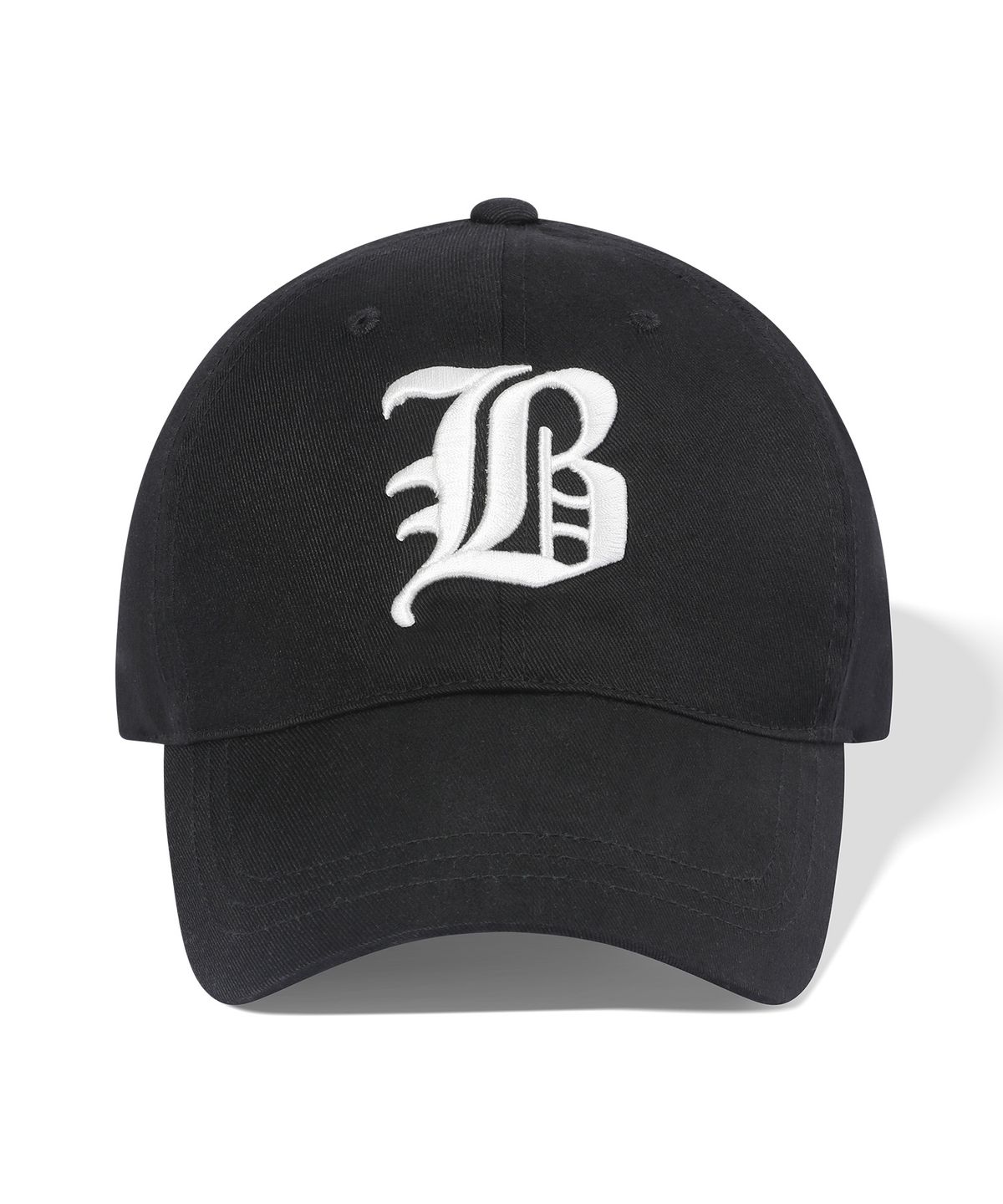 빈트릴(BEENTRILL) B고딕 로고 볼캡(블랙)