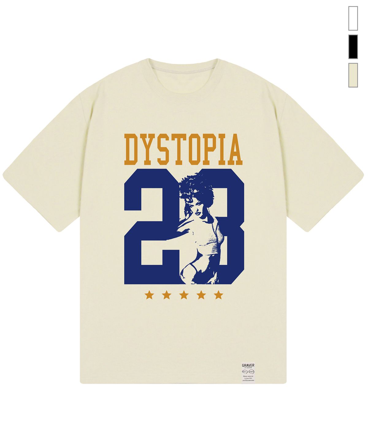 그레이버(GRAVER) [UNISEX]DYSTOPIA 반팔티_3color