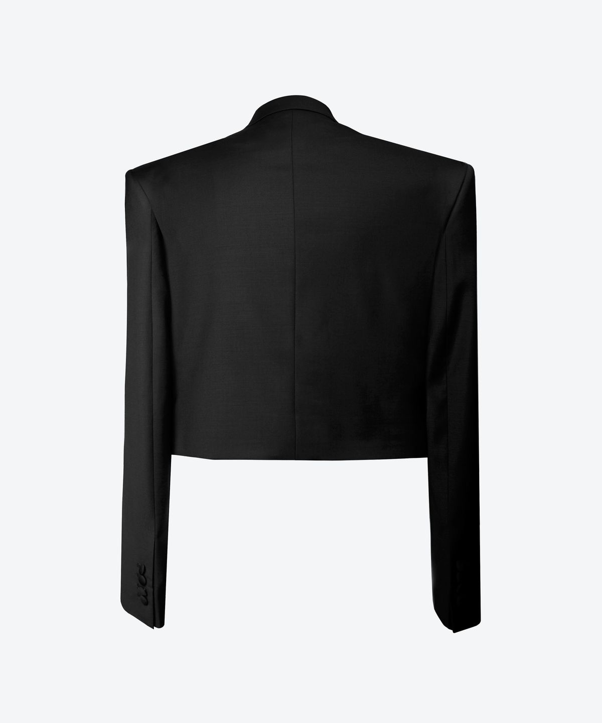 언티지(UNTAGE) 울 크롭 자켓[Black(UNISEX)]_UTH-FB01