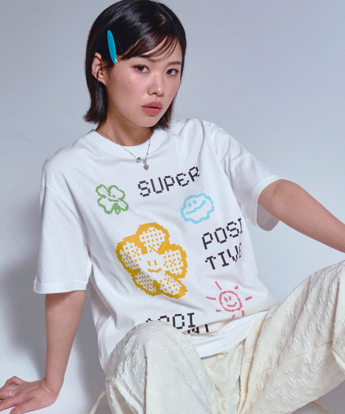 그레이버(GRAVER) [UNISEX]POSITIVE 반팔티_3color