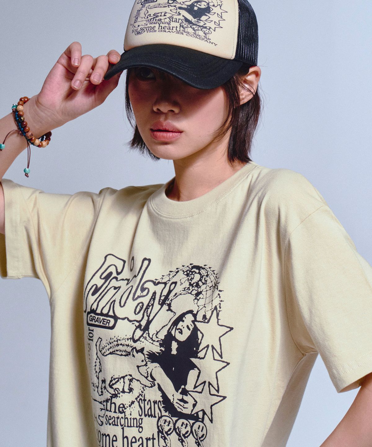 그레이버(GRAVER) [UNISEX]FRIDAY 반팔티_3color
