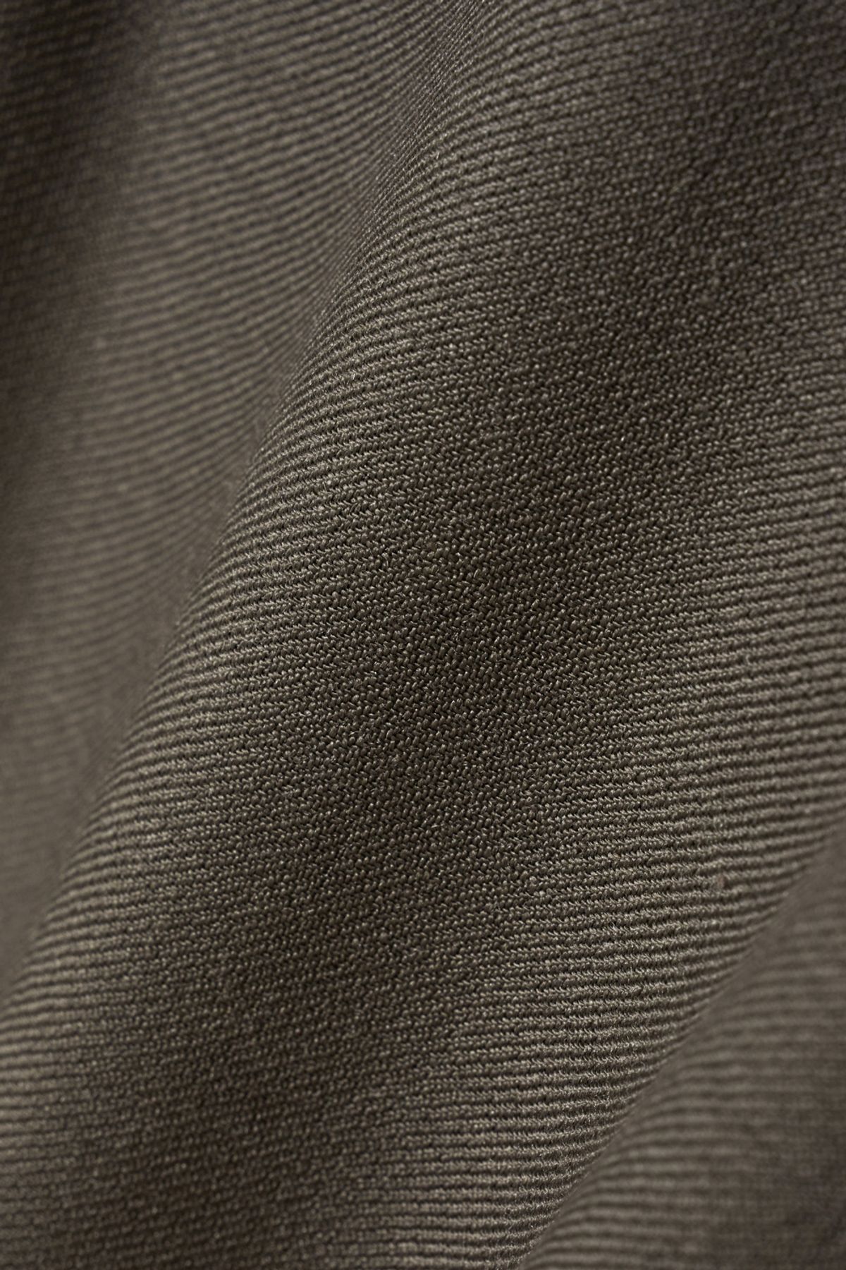 해칭룸(HATCHINGROOM) Wide Curve Trousers Wool Mud Brown