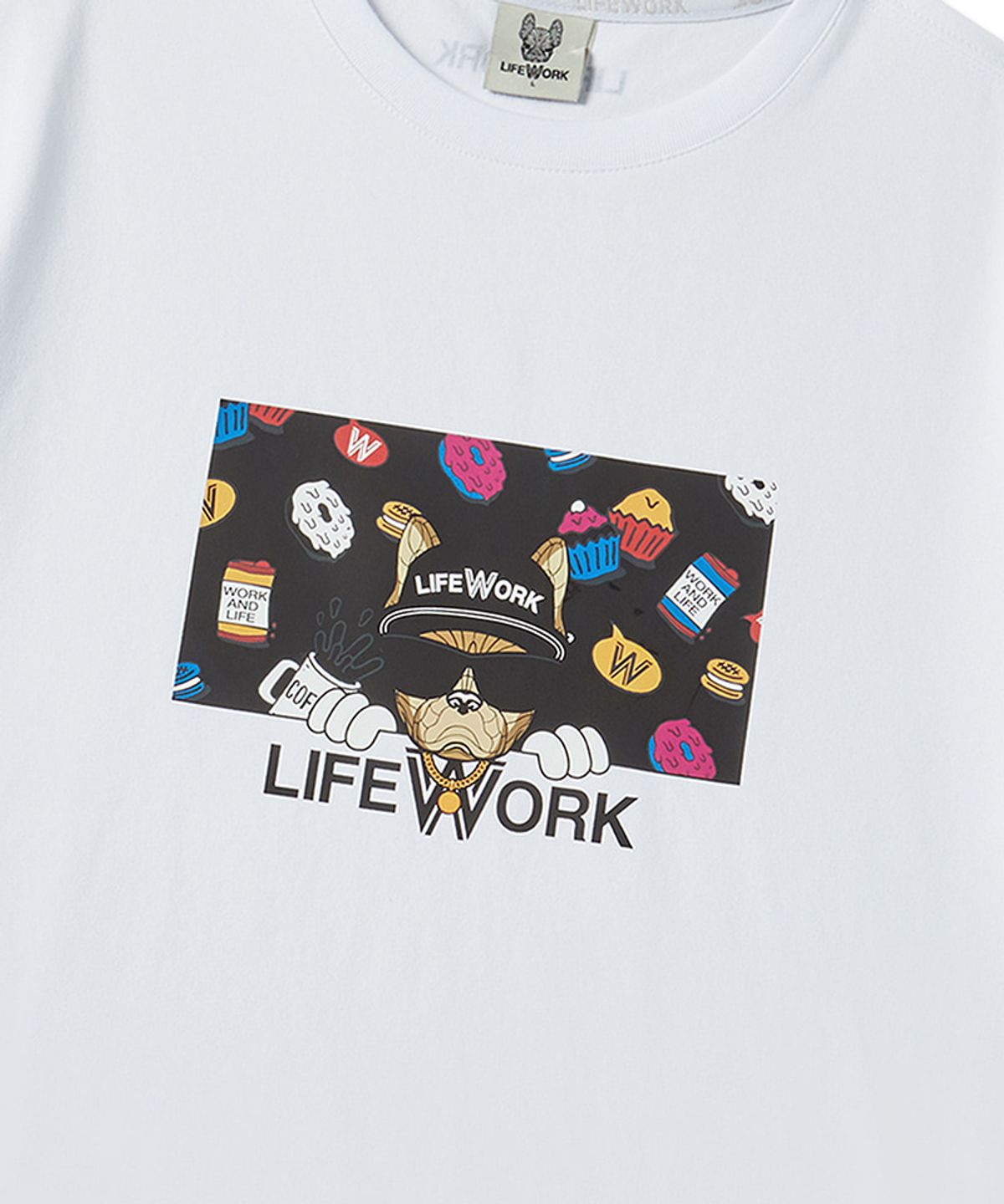 라이프워크 키즈(LIFEWORK KIDS) 키즈) 소로나 도넛 힙독 셋업