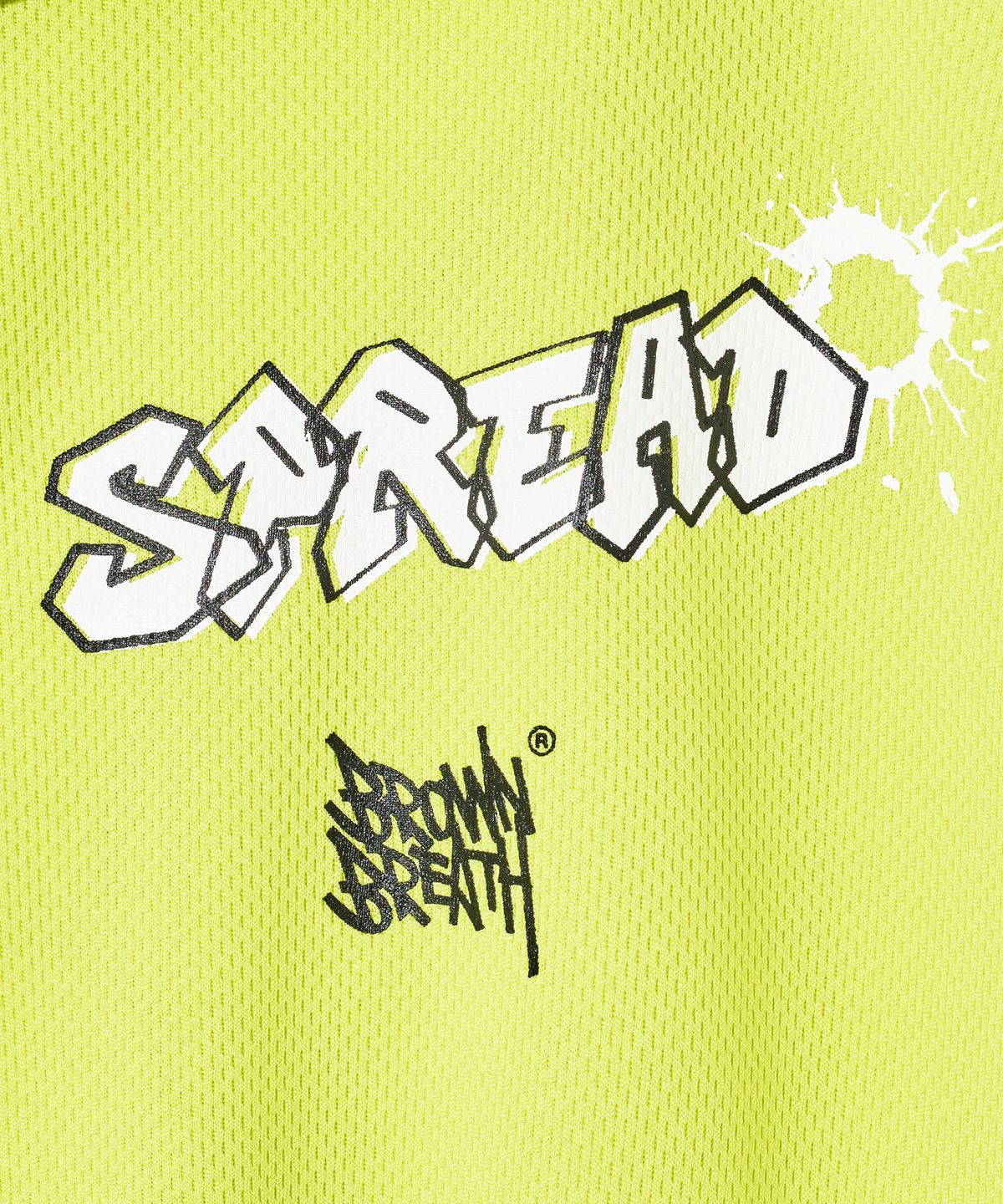 브라운브레스 키즈(BROWNBREATH KIDS) KIDS MESH HOOD JACKET - LIME