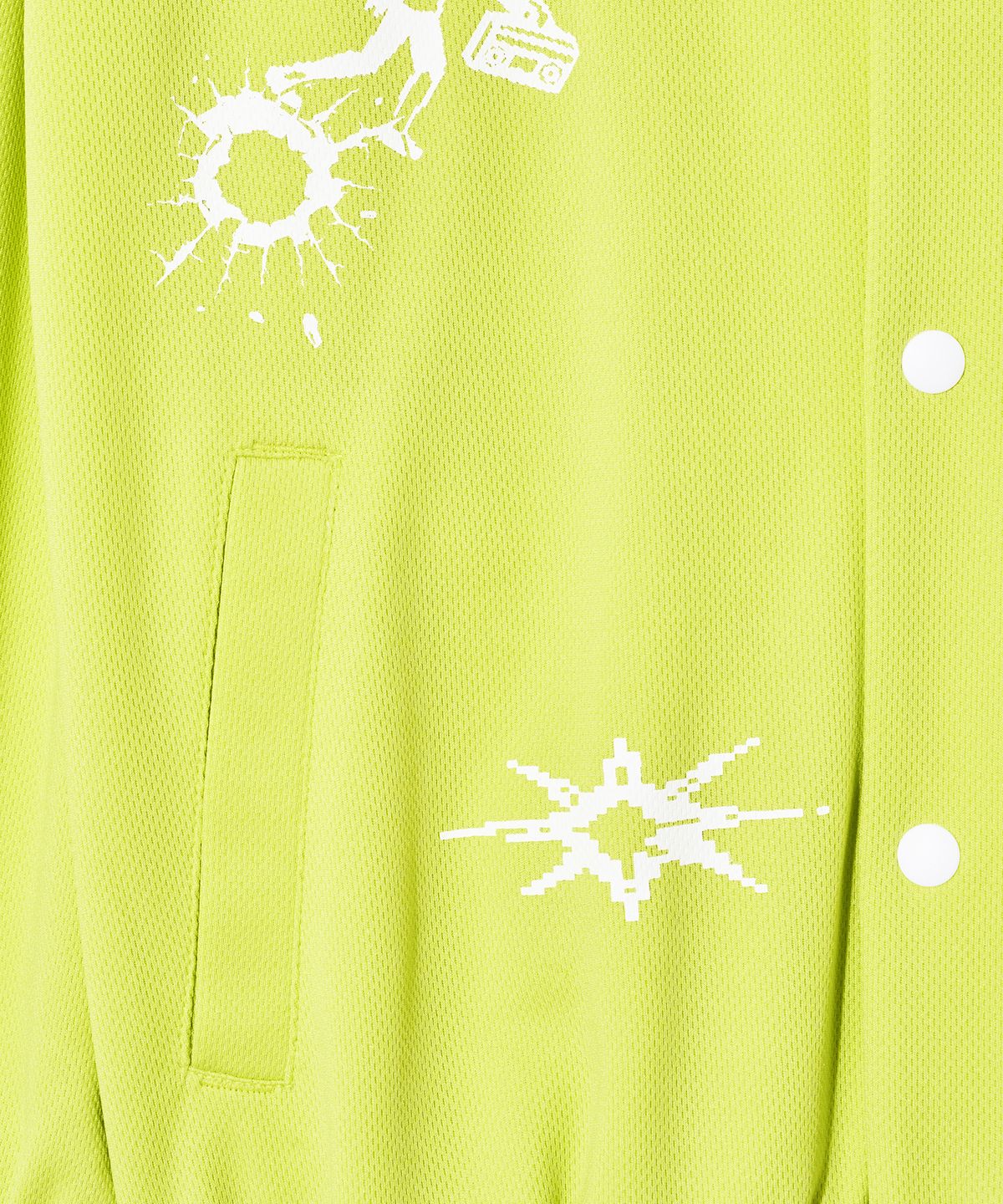 브라운브레스 키즈(BROWNBREATH KIDS) KIDS MESH HOOD JACKET - LIME