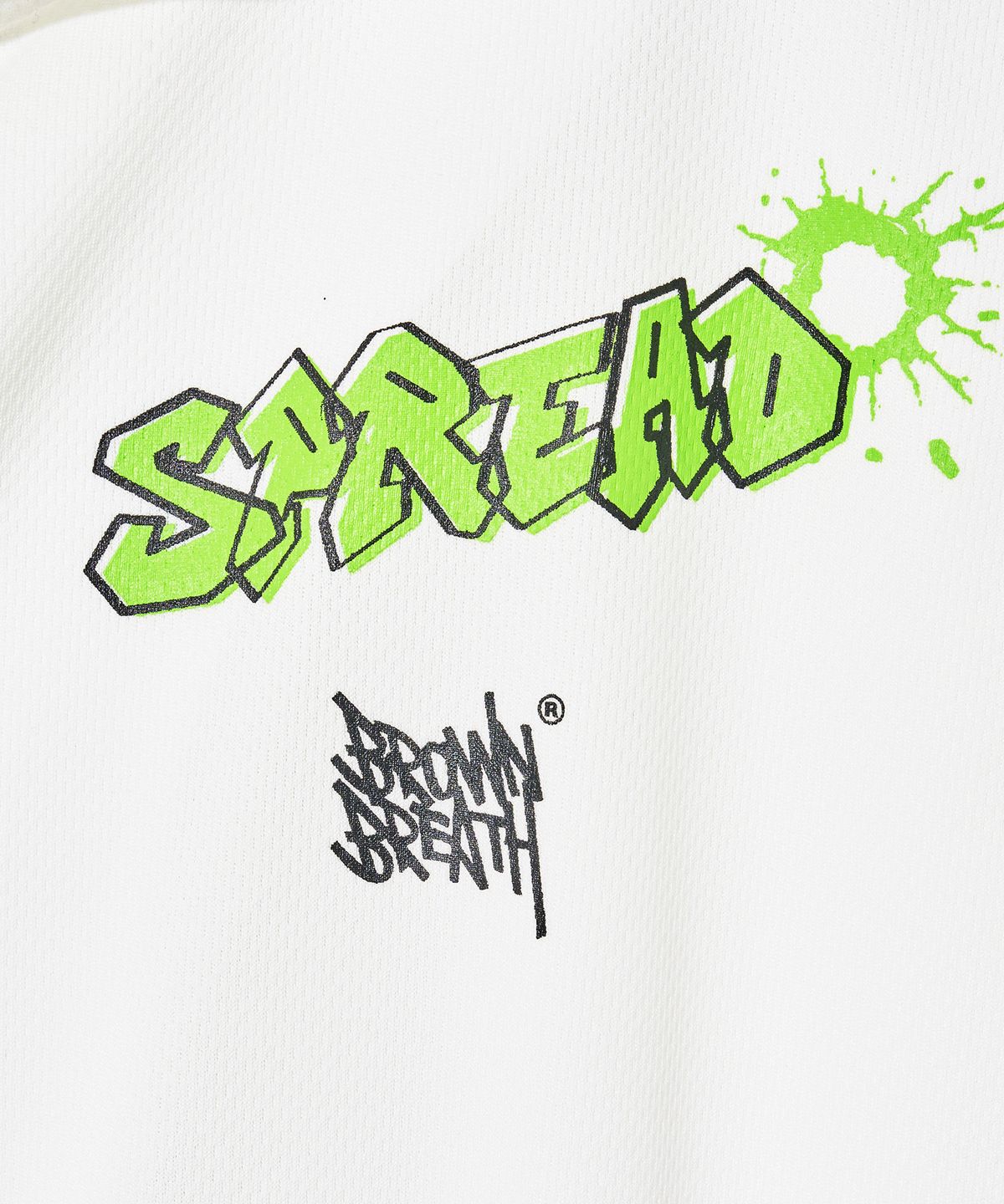 브라운브레스 키즈(BROWNBREATH KIDS) KIDS MESH HOOD JACKET - WHITE