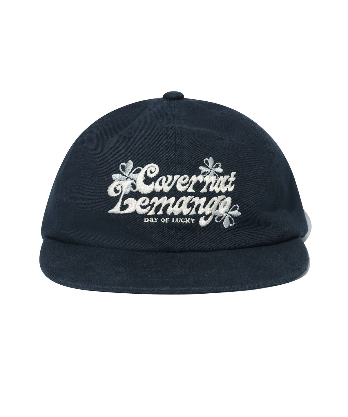 커버낫 우먼(COVERNAT WOMAN) [커버낫X르망고] 평챙 볼캡 Navy