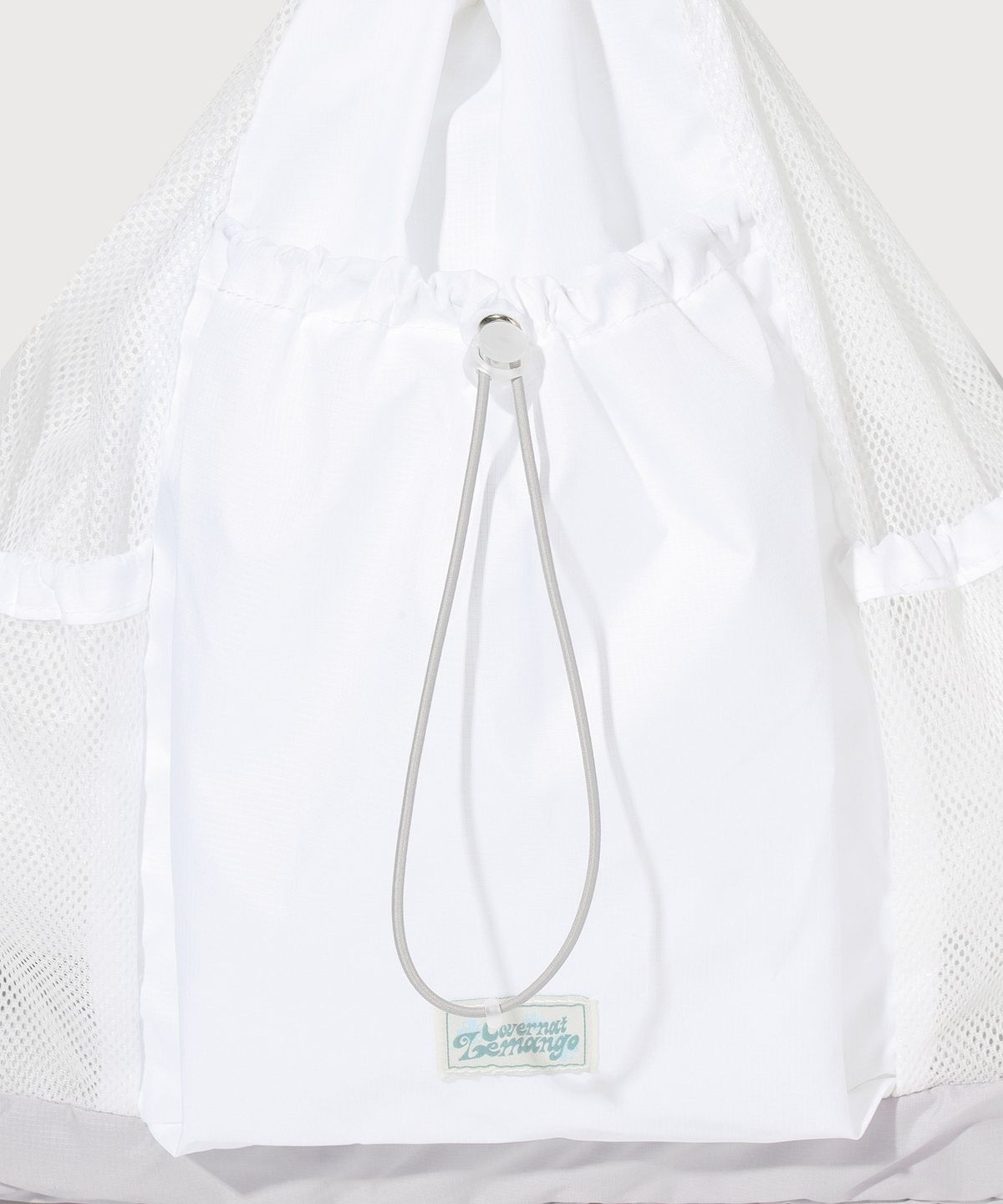 커버낫 우먼(COVERNAT WOMAN) [커버낫X르망고] 메쉬 짐색 White