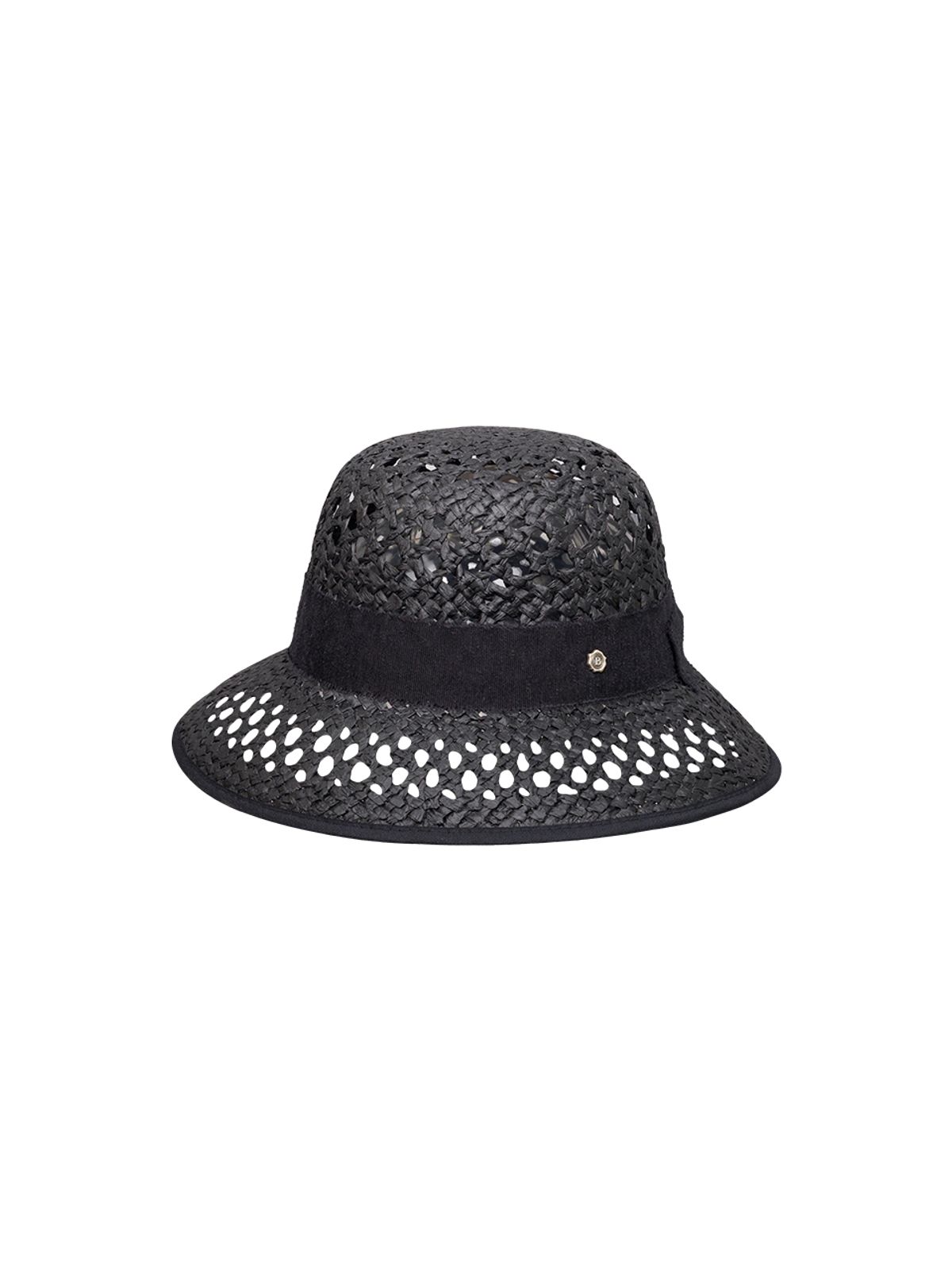 브라운햇(BROWNHAT) 코코 스트로 햇 - 블랙