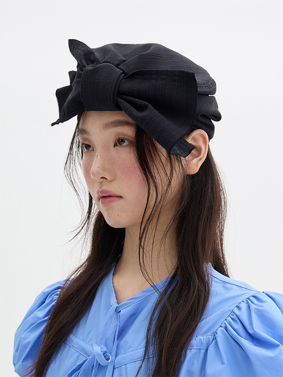 브라운햇(BROWNHAT) 리본 터번