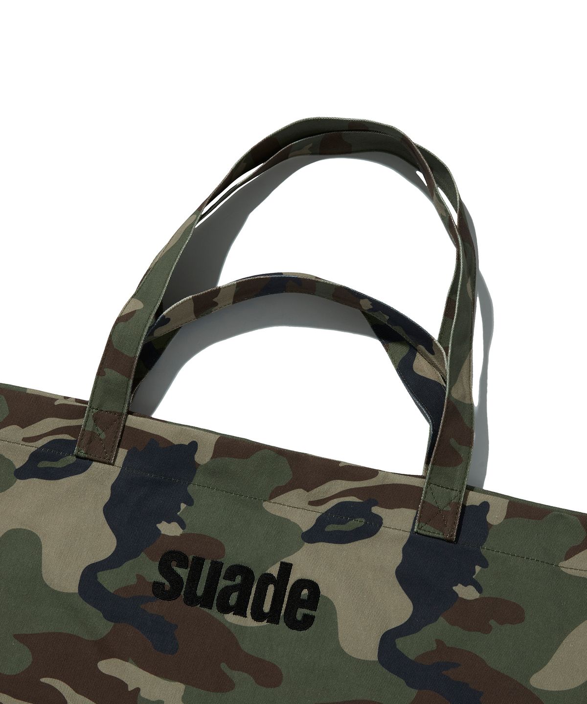 스웨이드(SUADE) WASHED BIG TOTE BAG [CAMO]