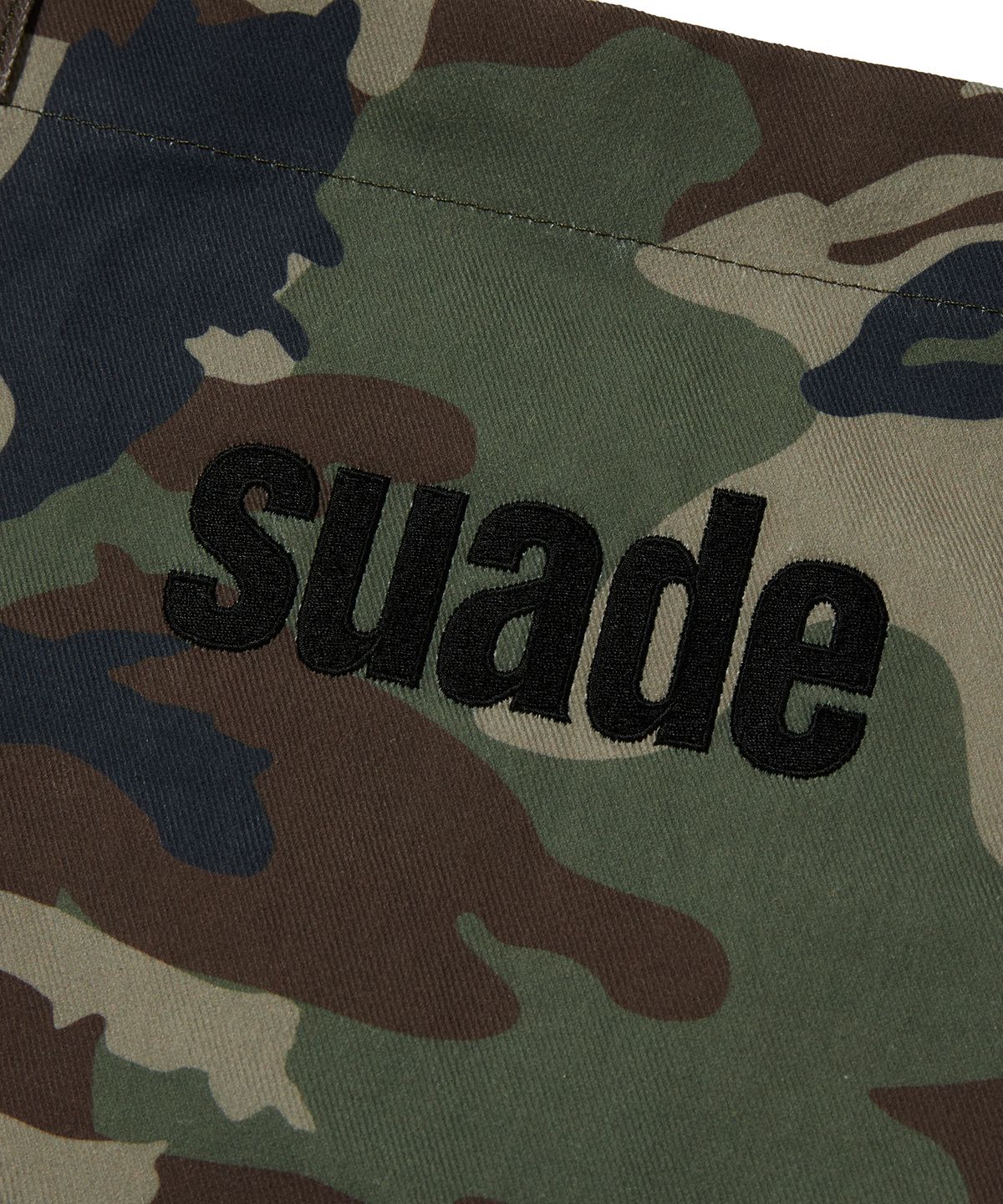 스웨이드(SUADE) WASHED BIG TOTE BAG [CAMO]
