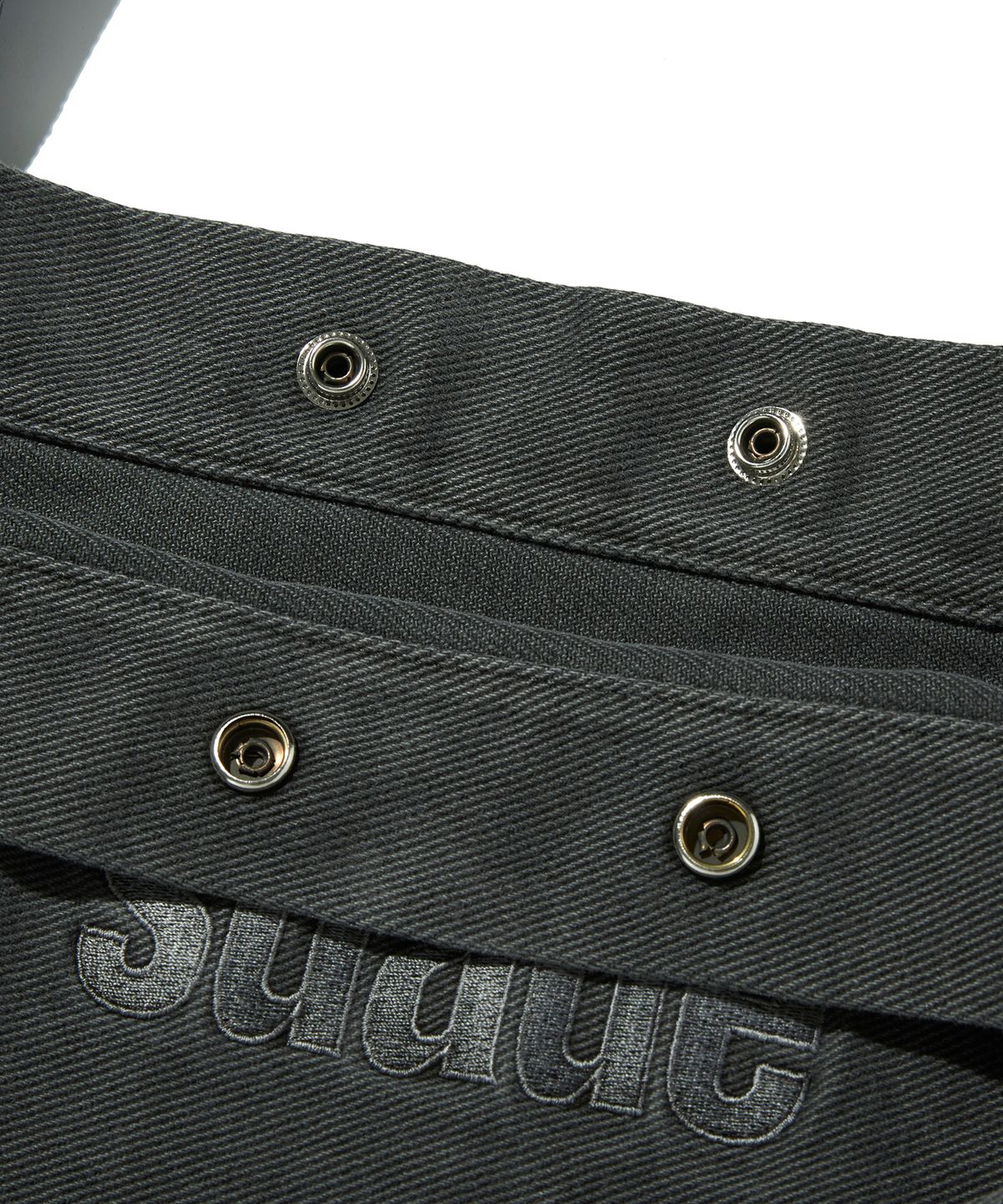 스웨이드(SUADE) WASHED BIG TOTE BAG [PIGMENT BLACK]