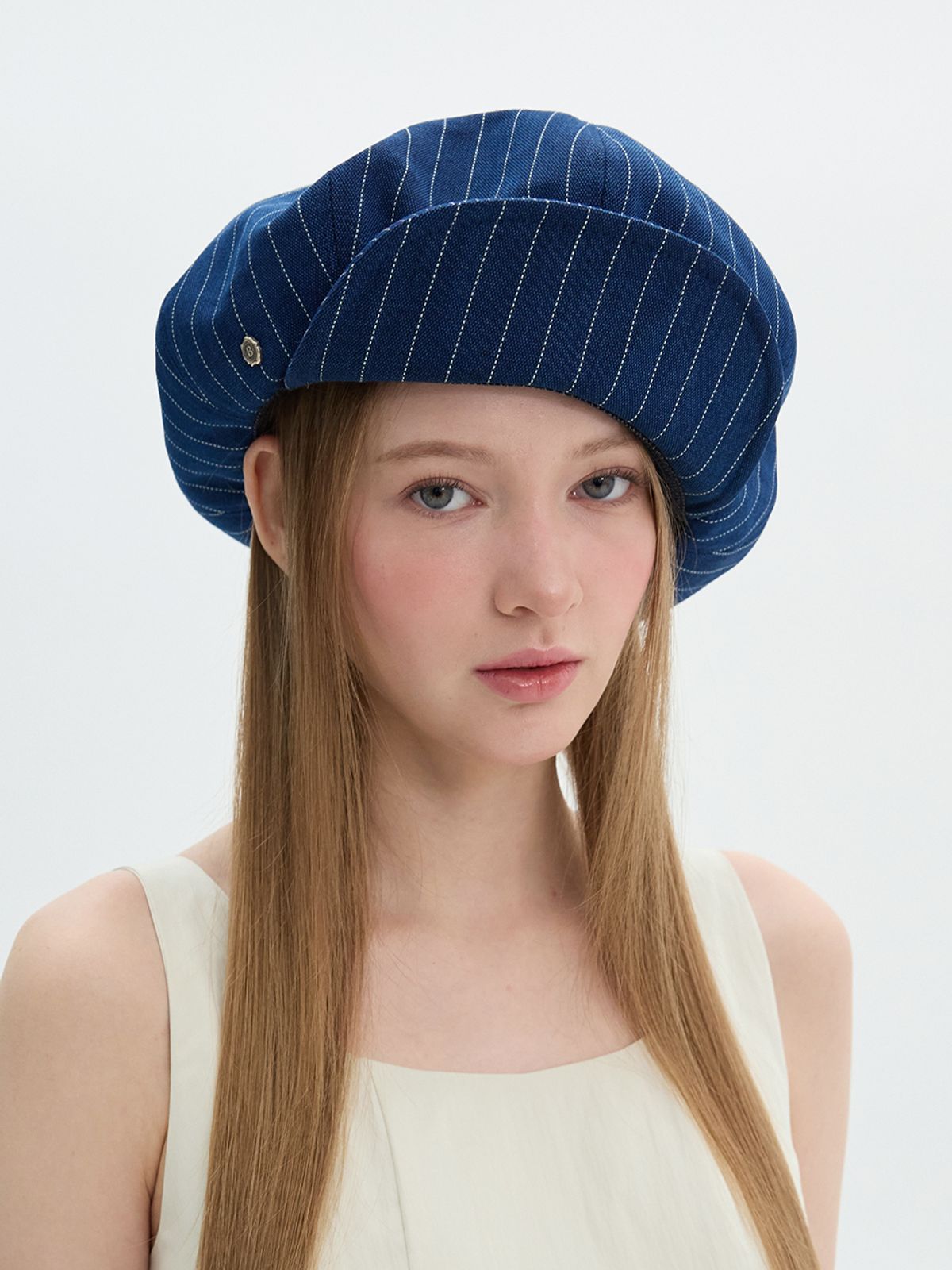 브라운햇(BROWNHAT) 볼륨드 뉴스보이 캡