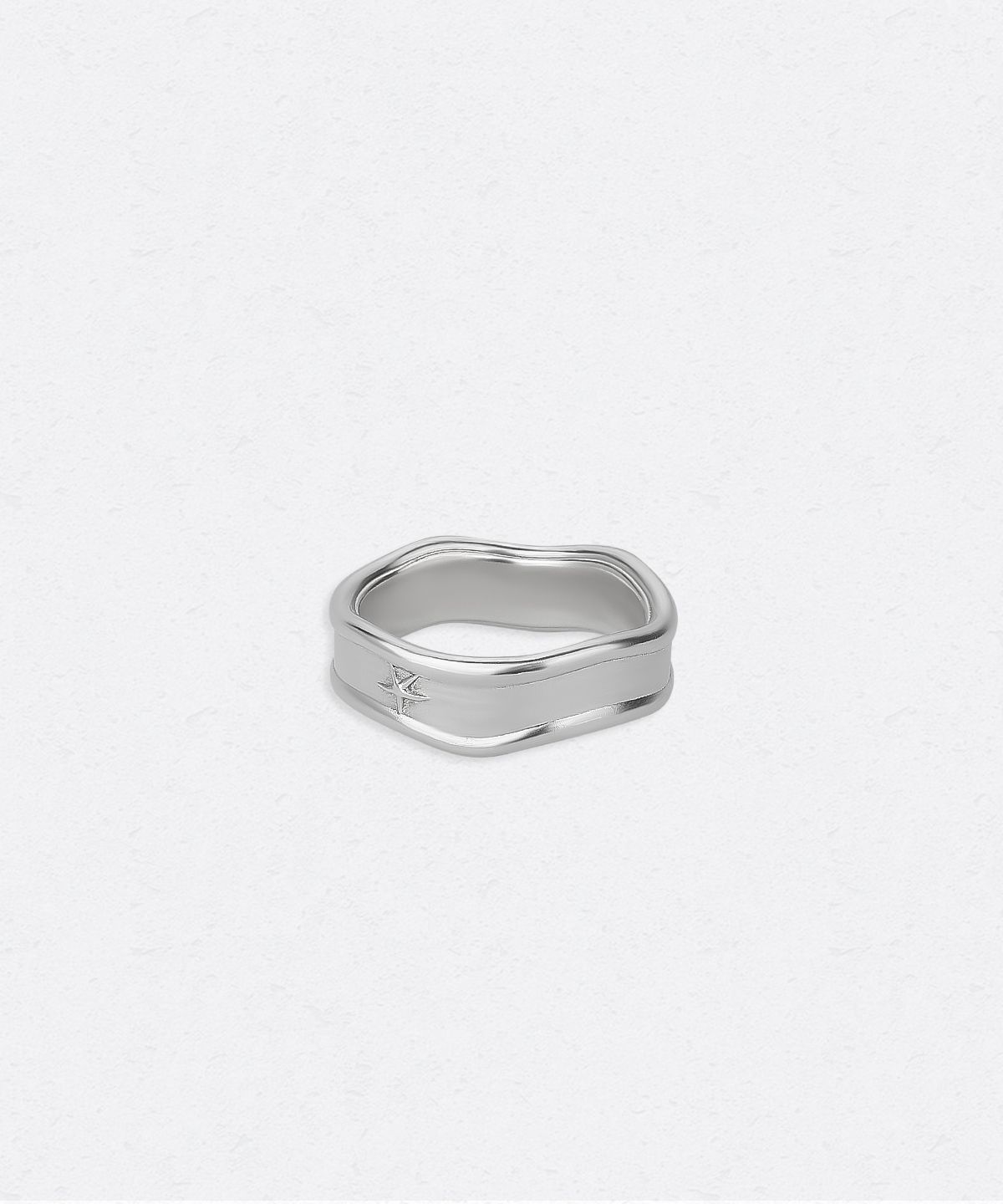 유네(YUNE) Starfish Wave Ring_[Silver925]