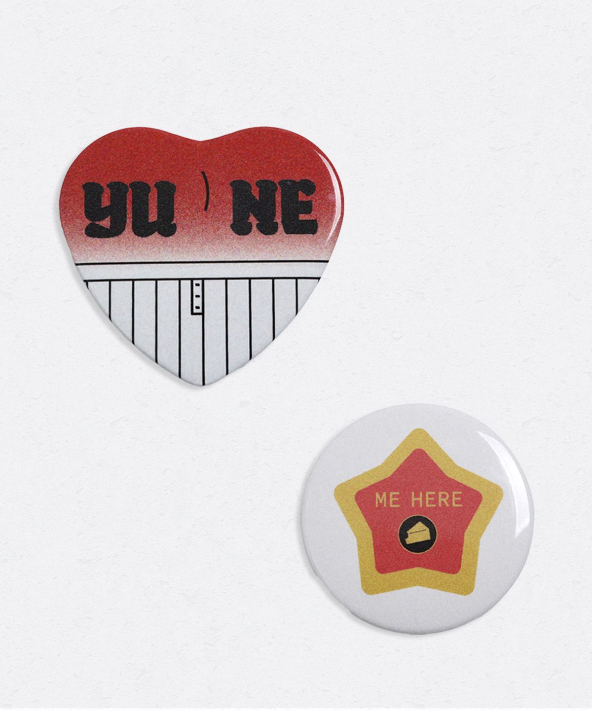 유네(YUNE) Tiny Icons Pin Set