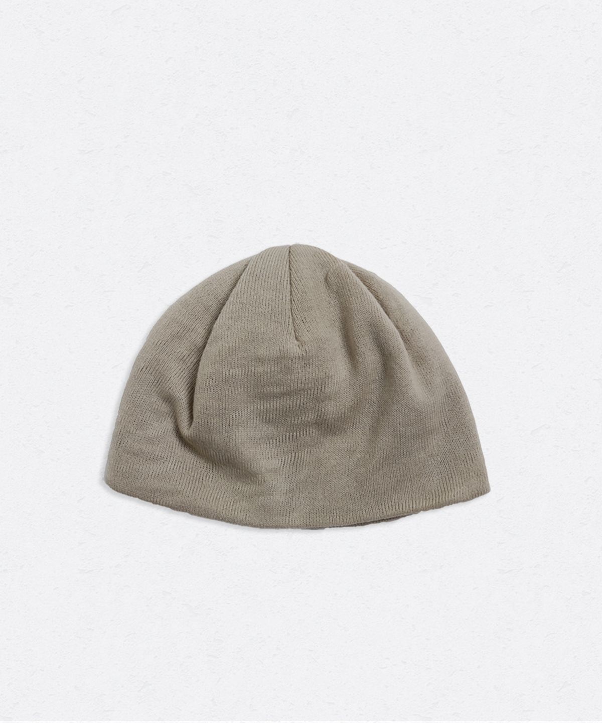 유네(YUNE) Stitched Flower Beanie_[beige]