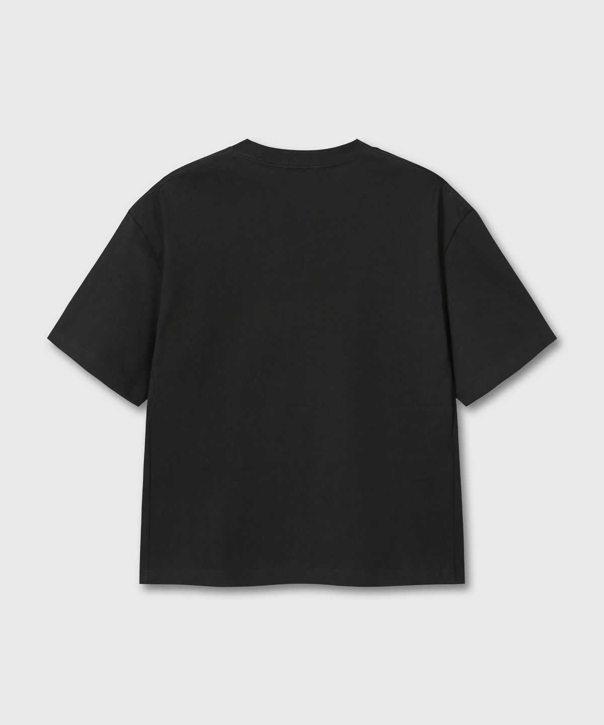 다이브인(DIVEIN) UNIFORM CROP T-SHIRTS (BLACK)