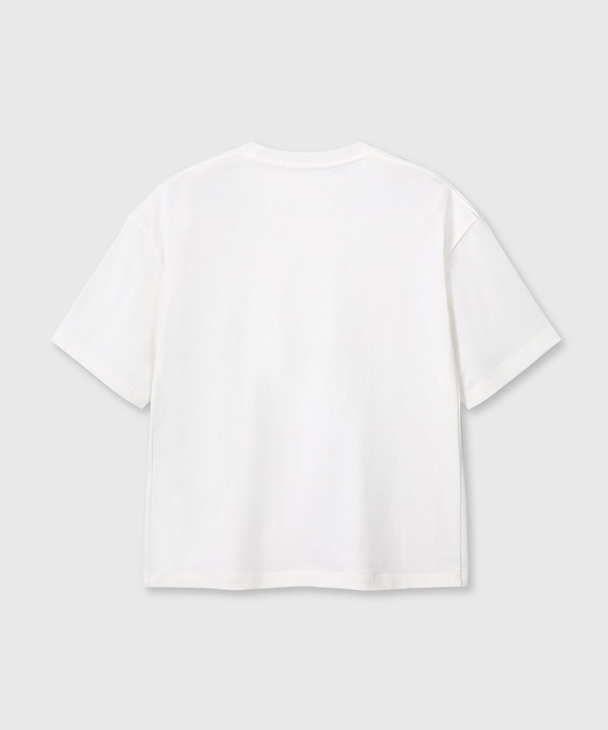 다이브인(DIVEIN) UNIFORM CROP T-SHIRTS (WHITE)